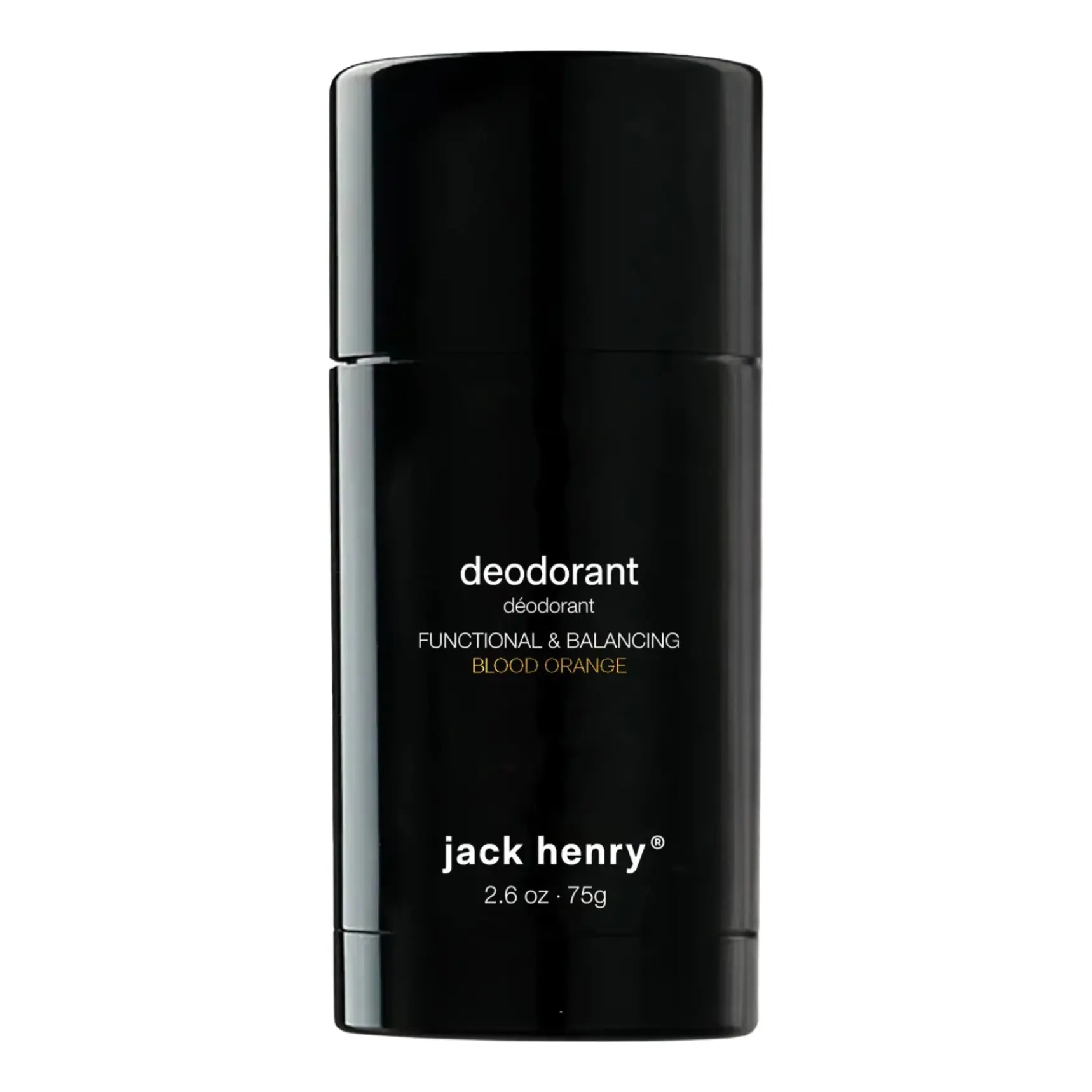 Натуральний дезодорант тривалої дії з ароматом червоного апельсина Deodorant Blood Orange JACK HENRY Вага 75 г