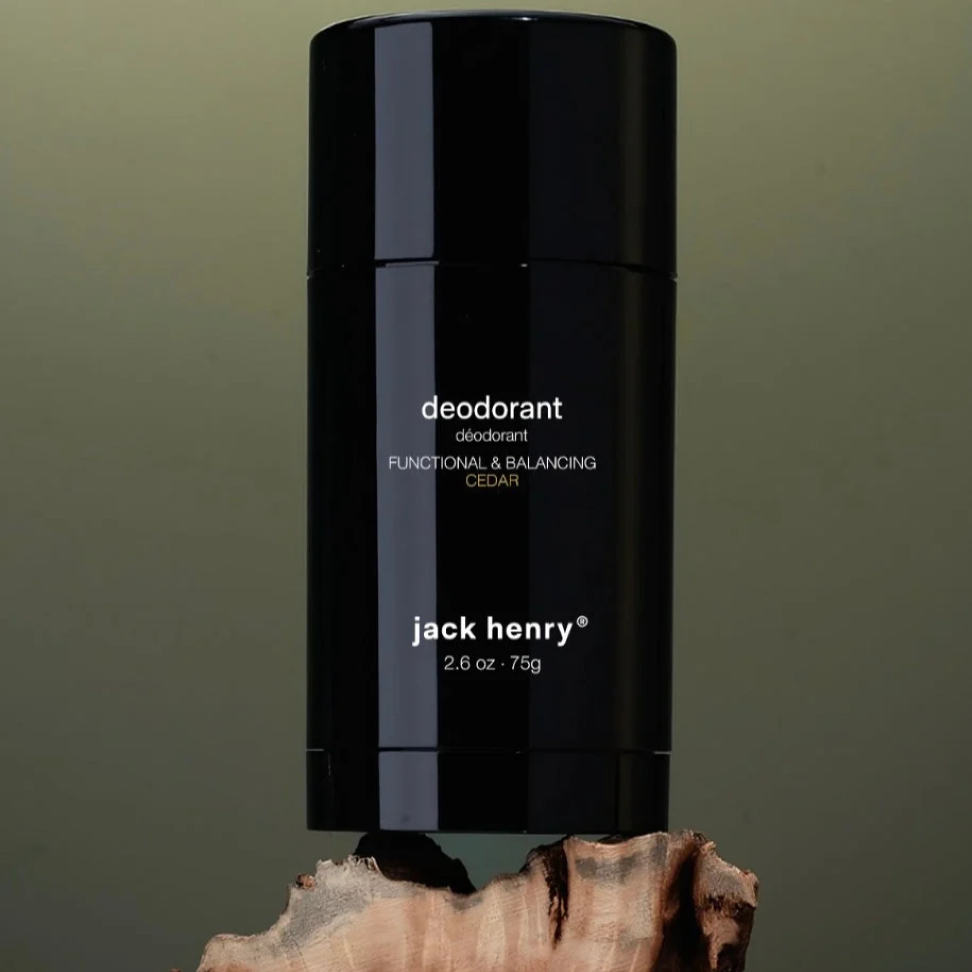 Натуральний дезодорант тривалої дії з ароматом кедра Deodorant Cedar JACK HENRY Вага 75 г — фото 4