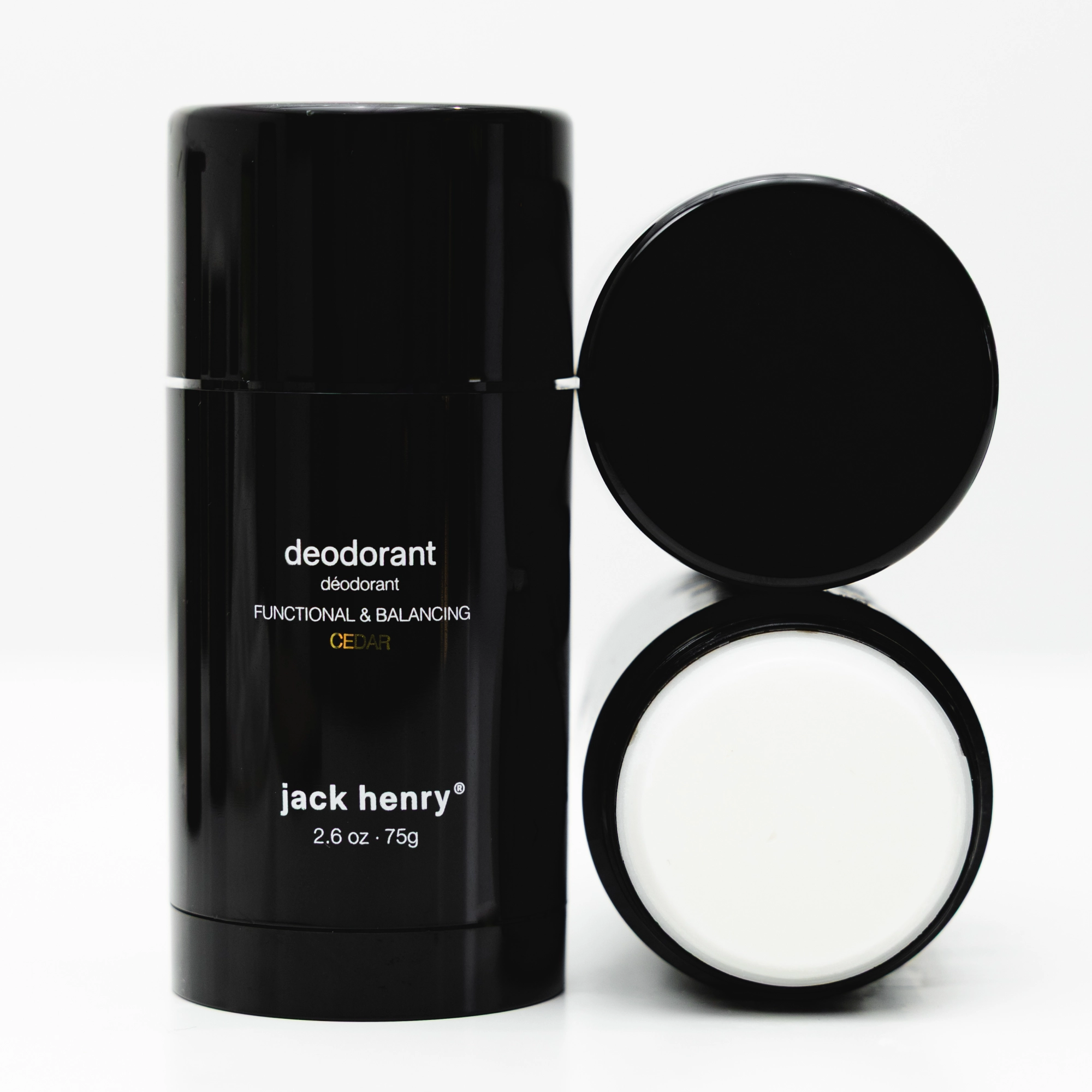 Натуральний дезодорант тривалої дії з ароматом кедра Deodorant Cedar JACK HENRY Вага 75 г — фото 2