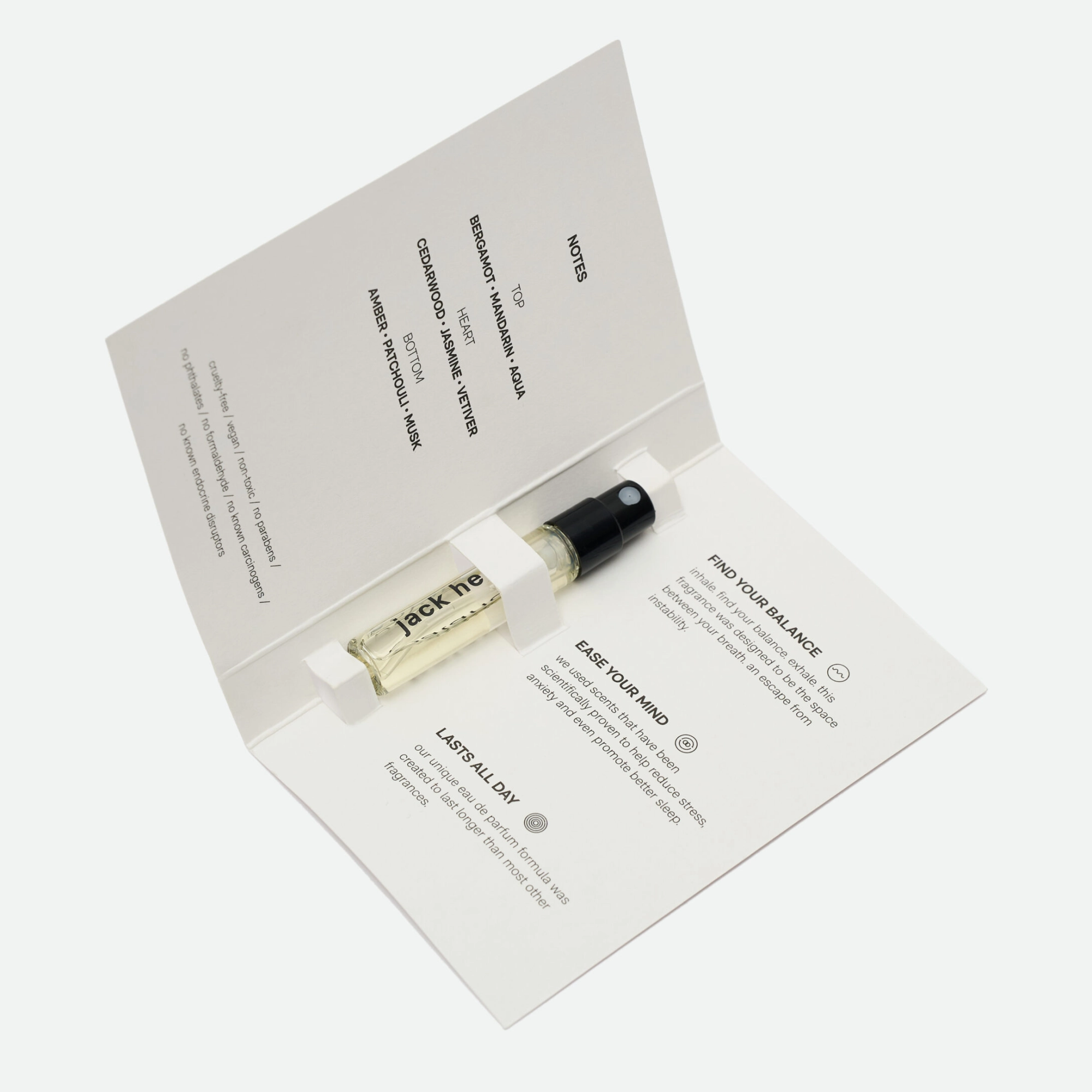 Парфумована вода Balance Eau De Parfum JACK HENRY Обʼєм 2 мл — фото 2