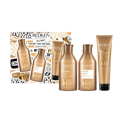 Набір для пом’якшення сухого волосся All Soft Set redken