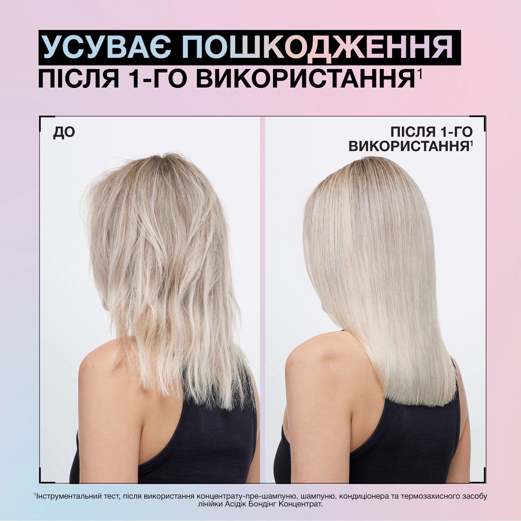 Відновлювальний кондиціонер для пошкодженого волосся Acidic Bonding Concentrate Conditioner REDKEN Обʼєм 300 мл — фото 4