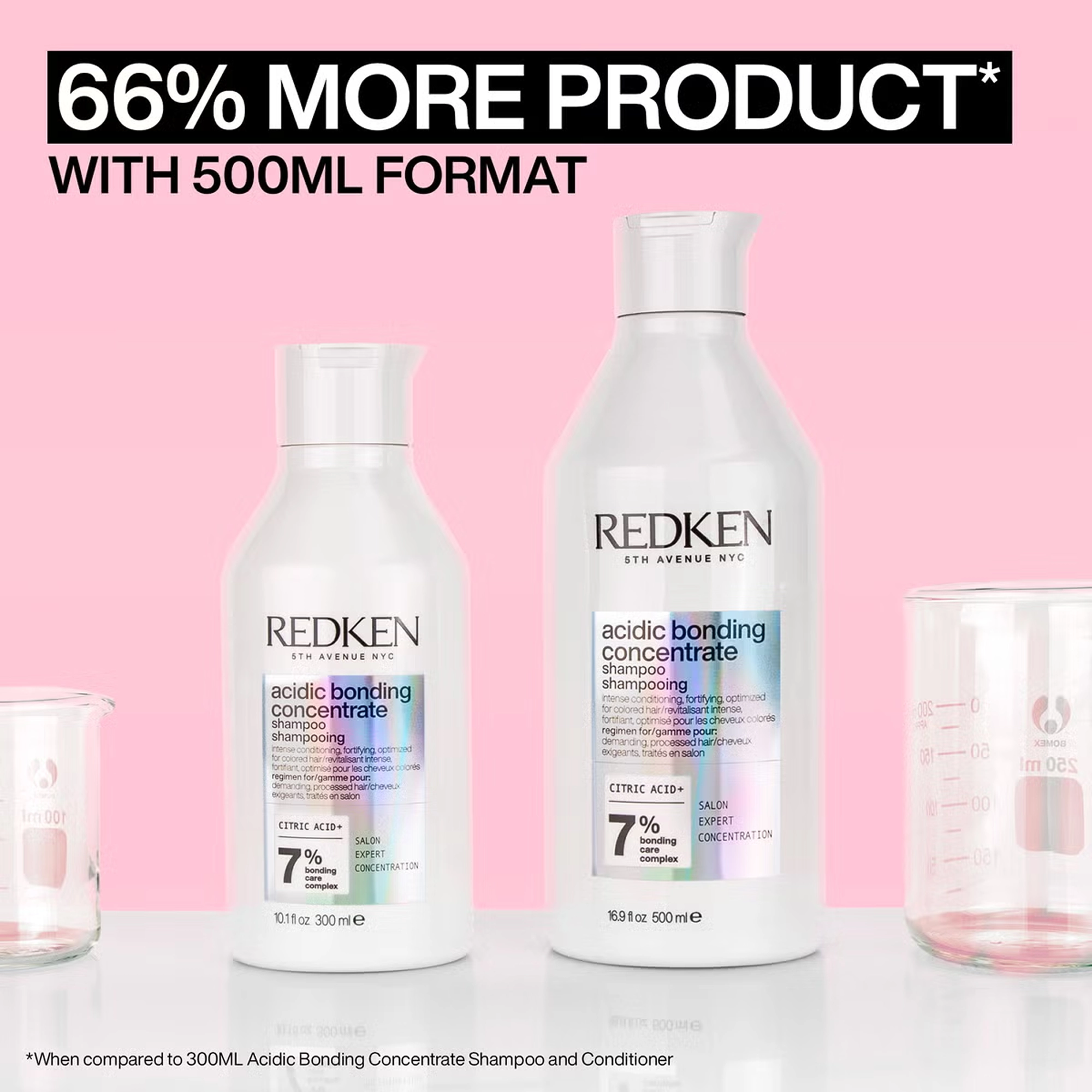 Відновлювальний кондиціонер для пошкодженого волосся Acidic Bonding Concentrate Conditioner REDKEN Обʼєм 500 мл — фото 5