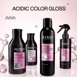 Професійний доглядовий засіб для блиску та сяйва волосся Acidic Color Gloss Activated Glass Gloss Treatment REDKEN Обʼєм 237 мл — фото 10