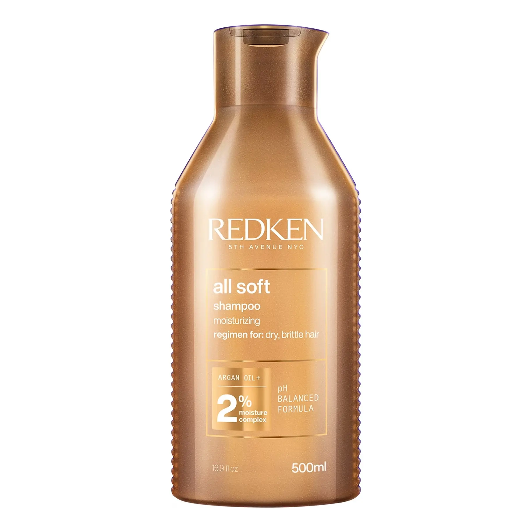 Зволожувальний шампунь для сухого волосся All Soft Shampoo REDKEN Обʼєм 500 мл
