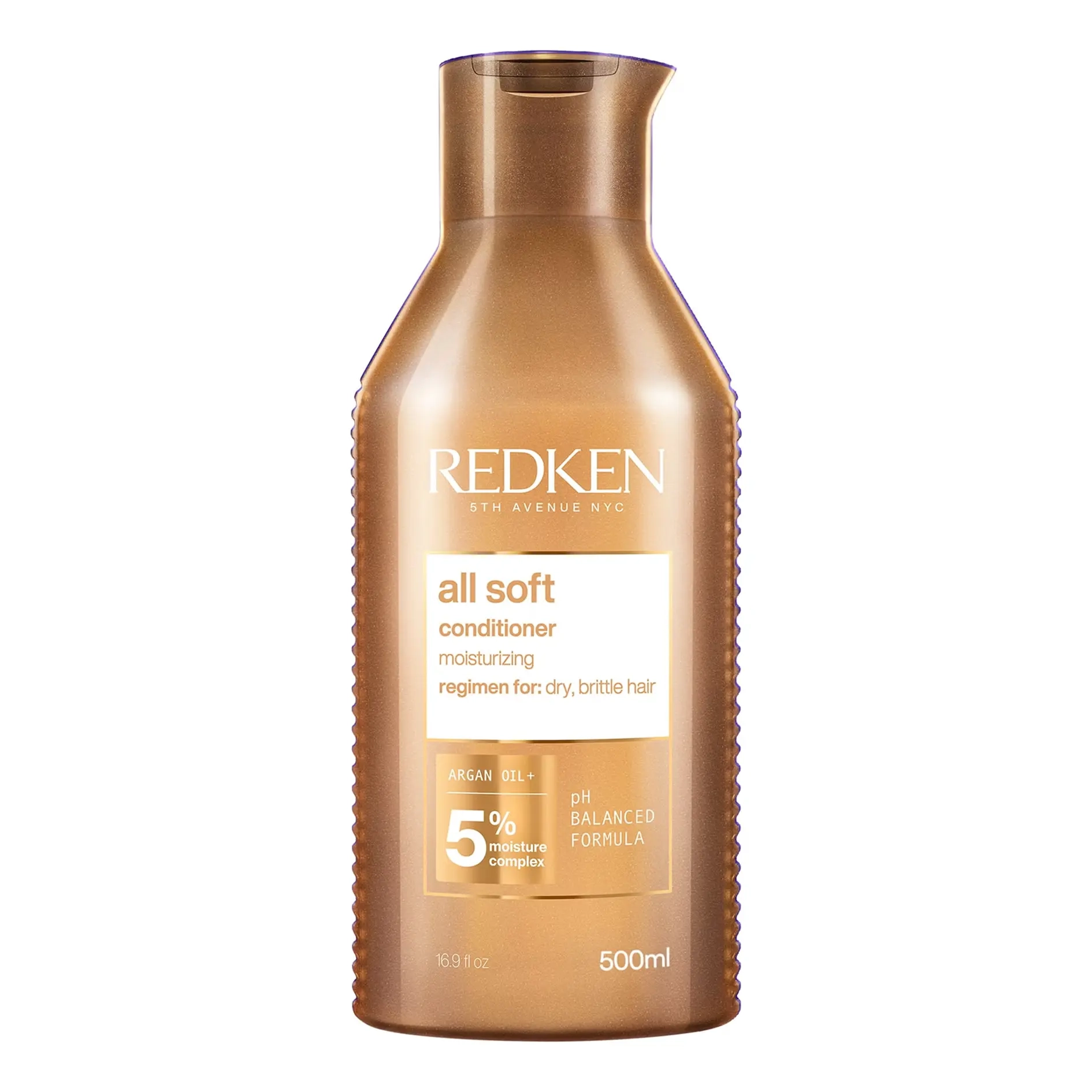 Зволожувальний кондиціонер для сухого волосся All Soft Conditioner REDKEN Обʼєм 500 мл