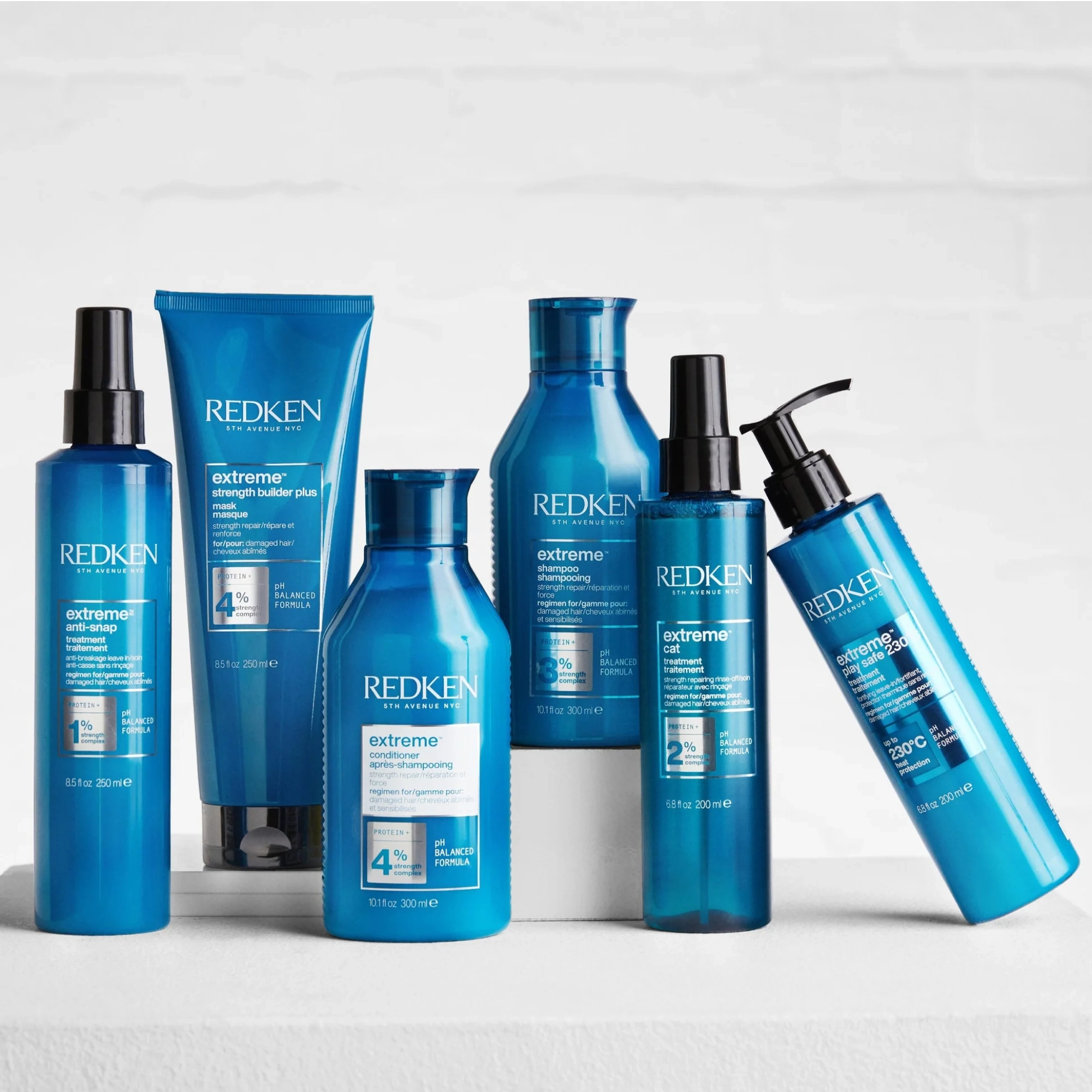 Термозащитный уход для укрепления волос Extreme Play Safe REDKEN Объем 250 мл — фото 7