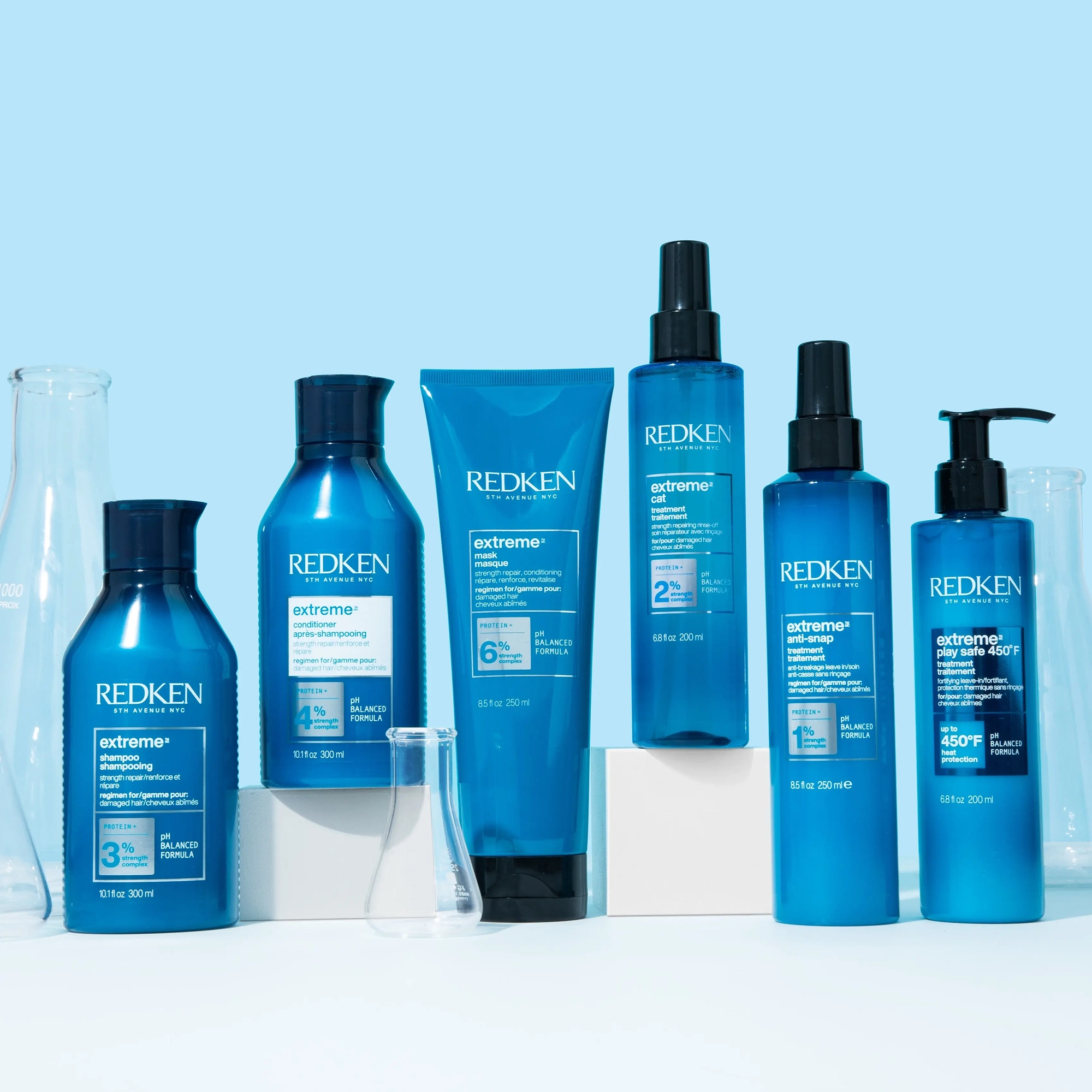 Відновлювальна маска для пошкодженого волосся Extreme Mask REDKEN Обʼєм 250 мл — фото 8