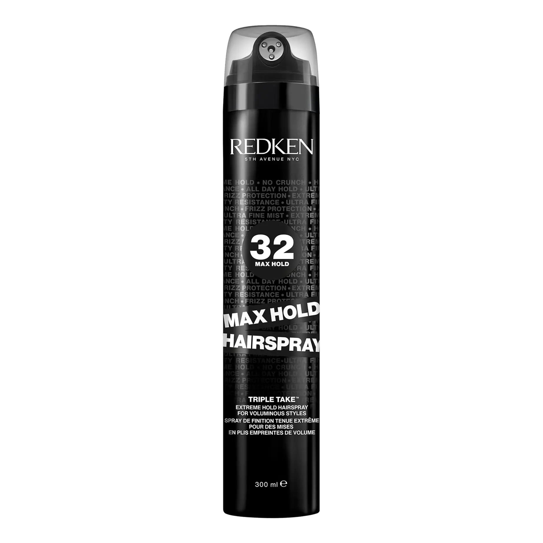 Лак екстрасильної фіксації з ефектом обʼєму Max Hold Hairspray REDKEN Обʼєм 300 мл