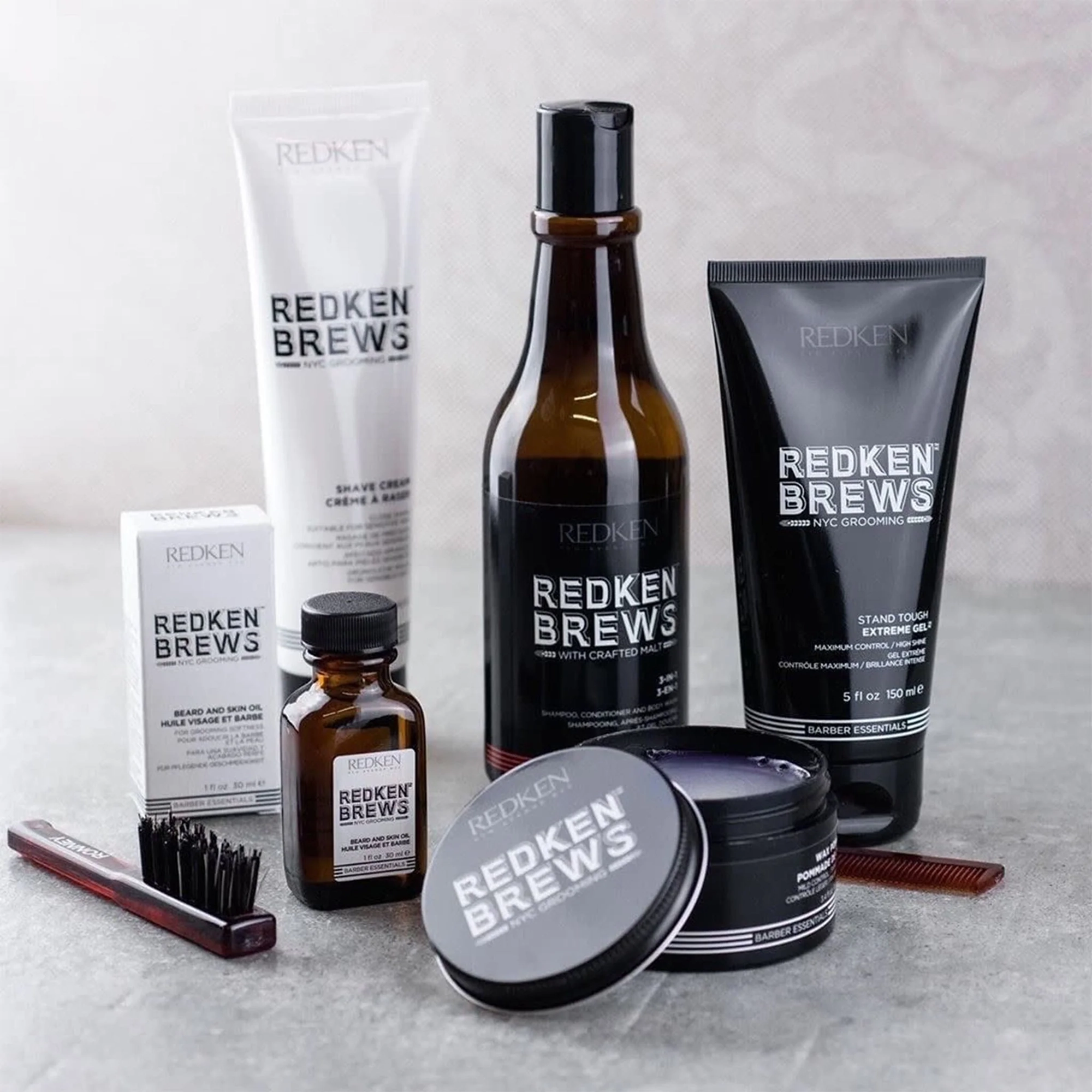 Крем-помада для укладання волосся Brews Maneuver Cream Pomade REDKEN Обʼєм 100 мл — фото 2