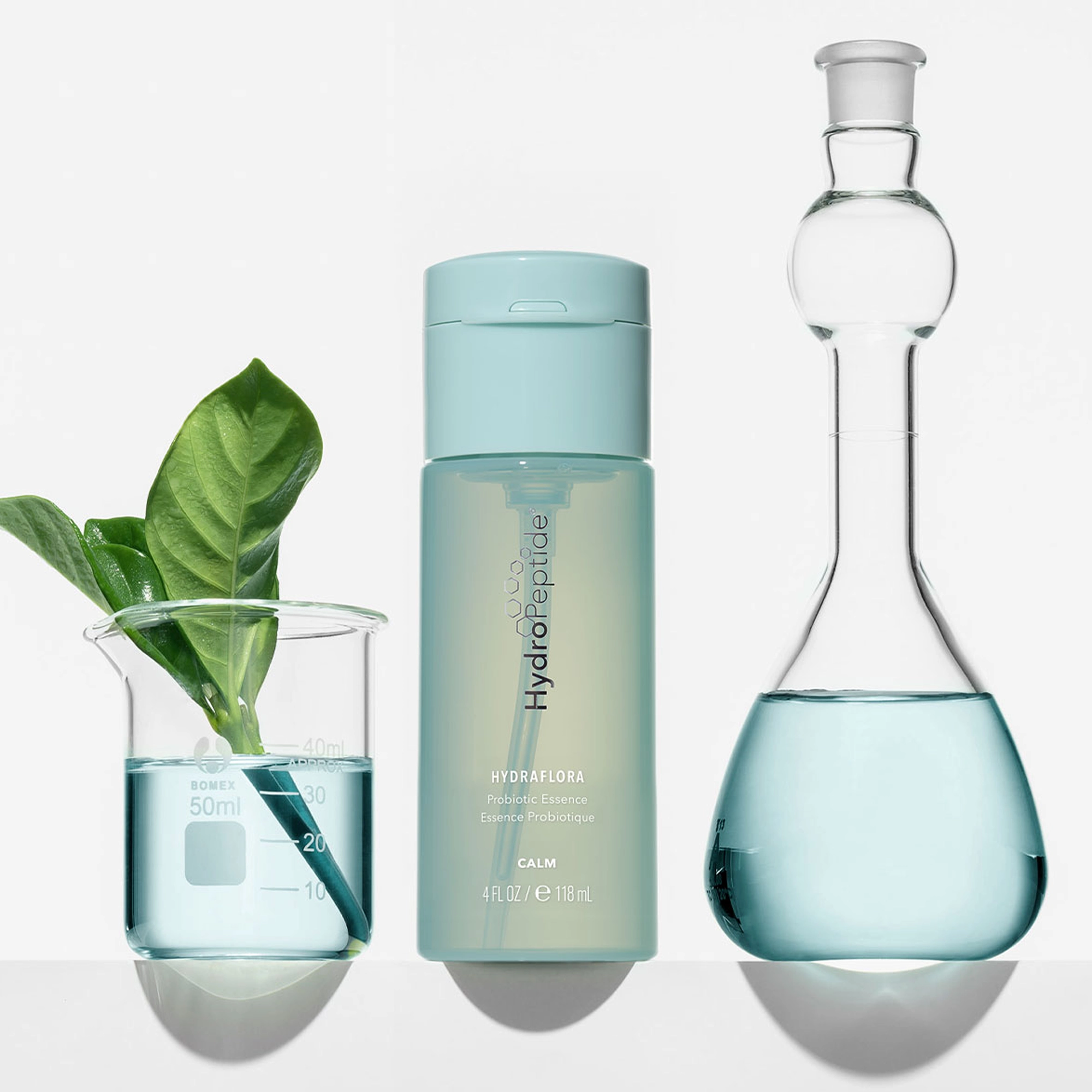 Пробіотична есенція для зволоження, тонізації та сяйва шкіри HydraFlora HYDROPEPTIDE Обʼєм 120 мл — фото 3