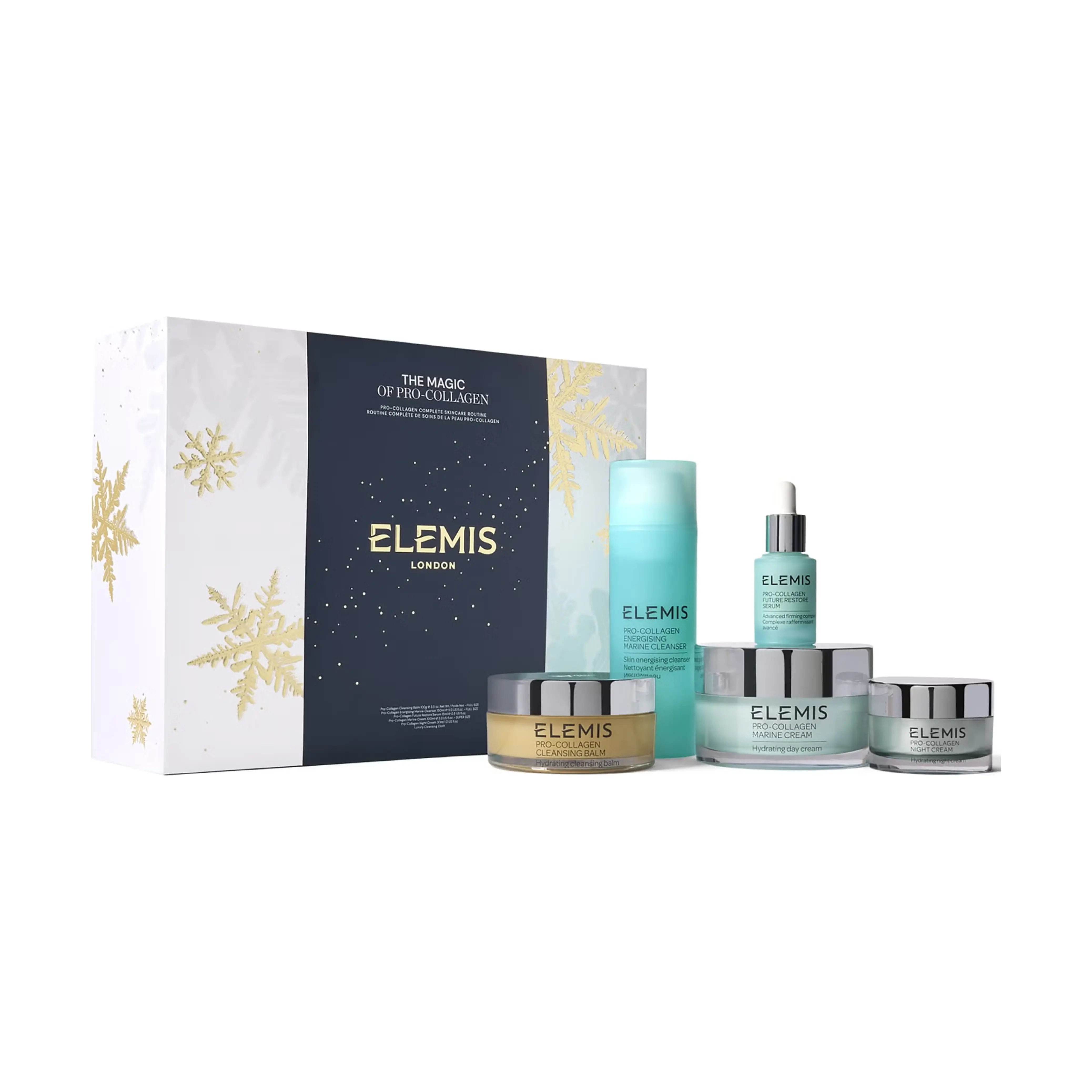 Набор для очищения, увлажнения и омоложения кожи The Magic of Pro-Collagen ELEMIS