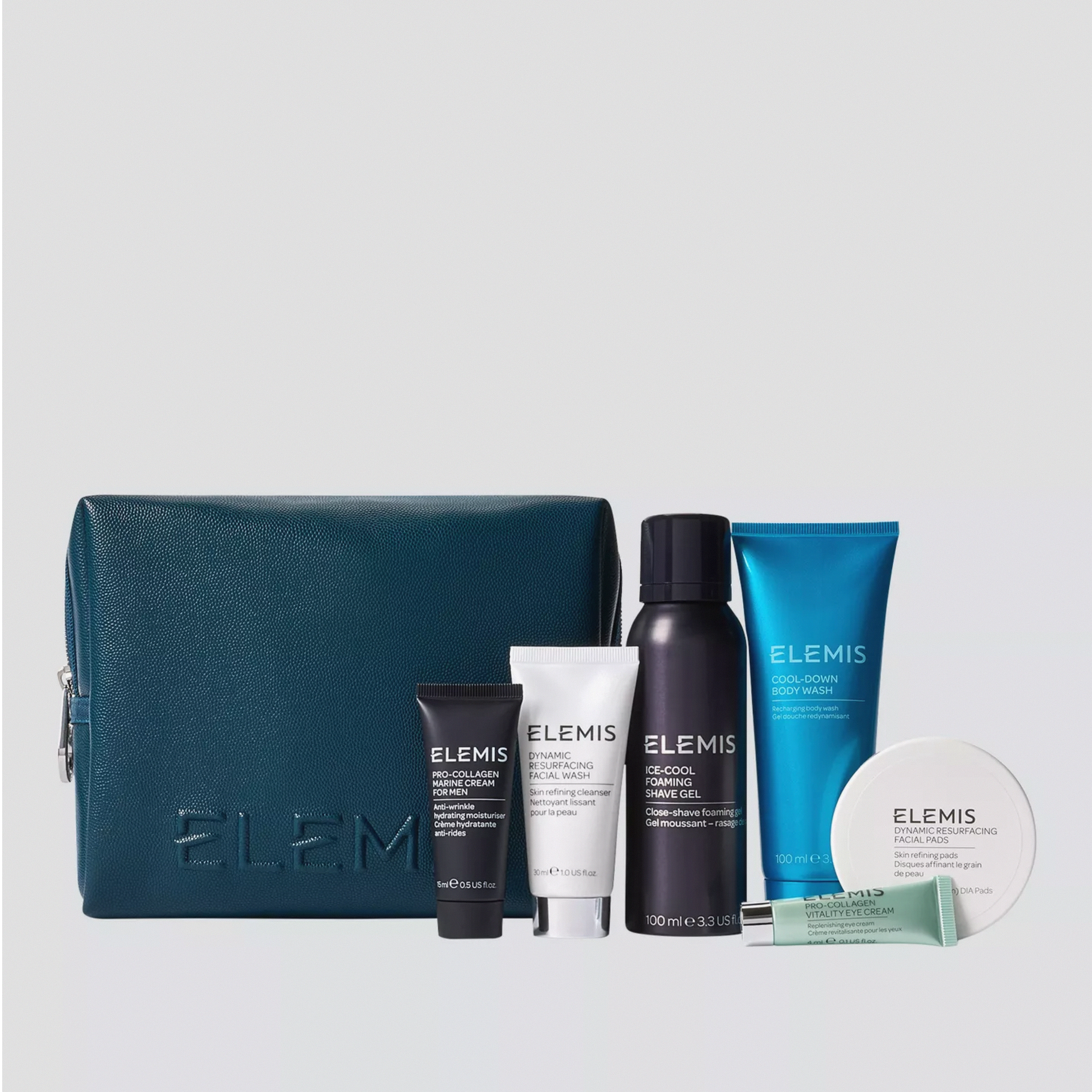 Коллекция travel-бестселлеров для мужчин в косметичке Away For The Holidays Men's Kit ELEMIS — фото 2
