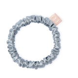 Тонкая шелковая резинка Silk Slim Scrunchie MON MOU Оттенок Blue Gray