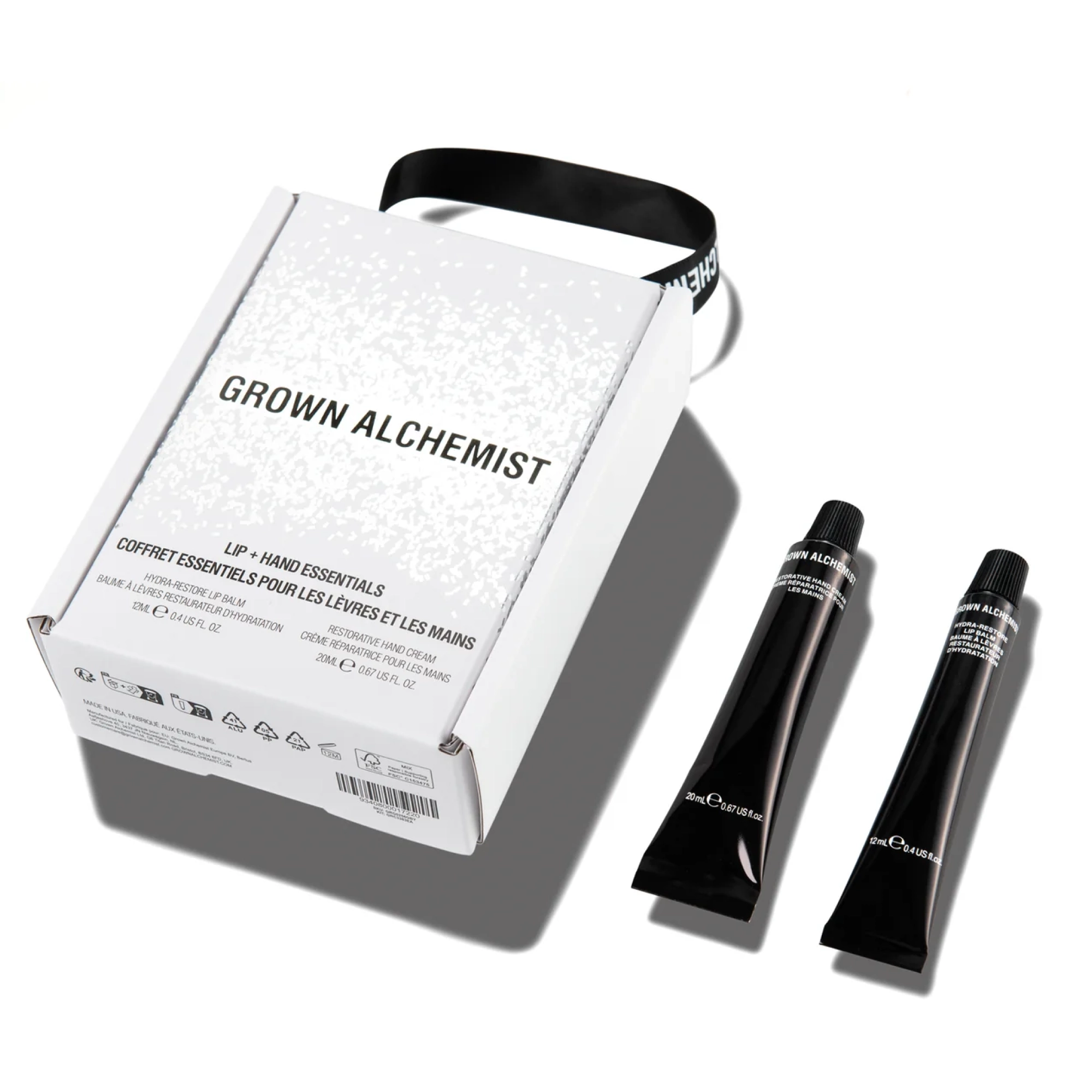 Вишуканий набір для зволоження губ та шкіри рук Lip + Hand Essentials GROWN ALCHEMIST — фото 3