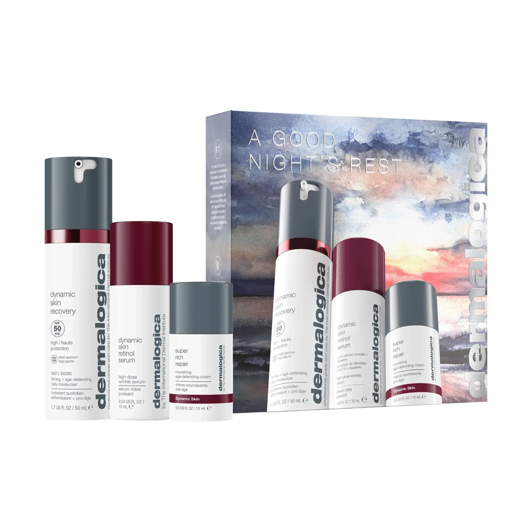 Набір "Ідеальне нічне відновлення" A Goodnights Rest DERMALOGICA