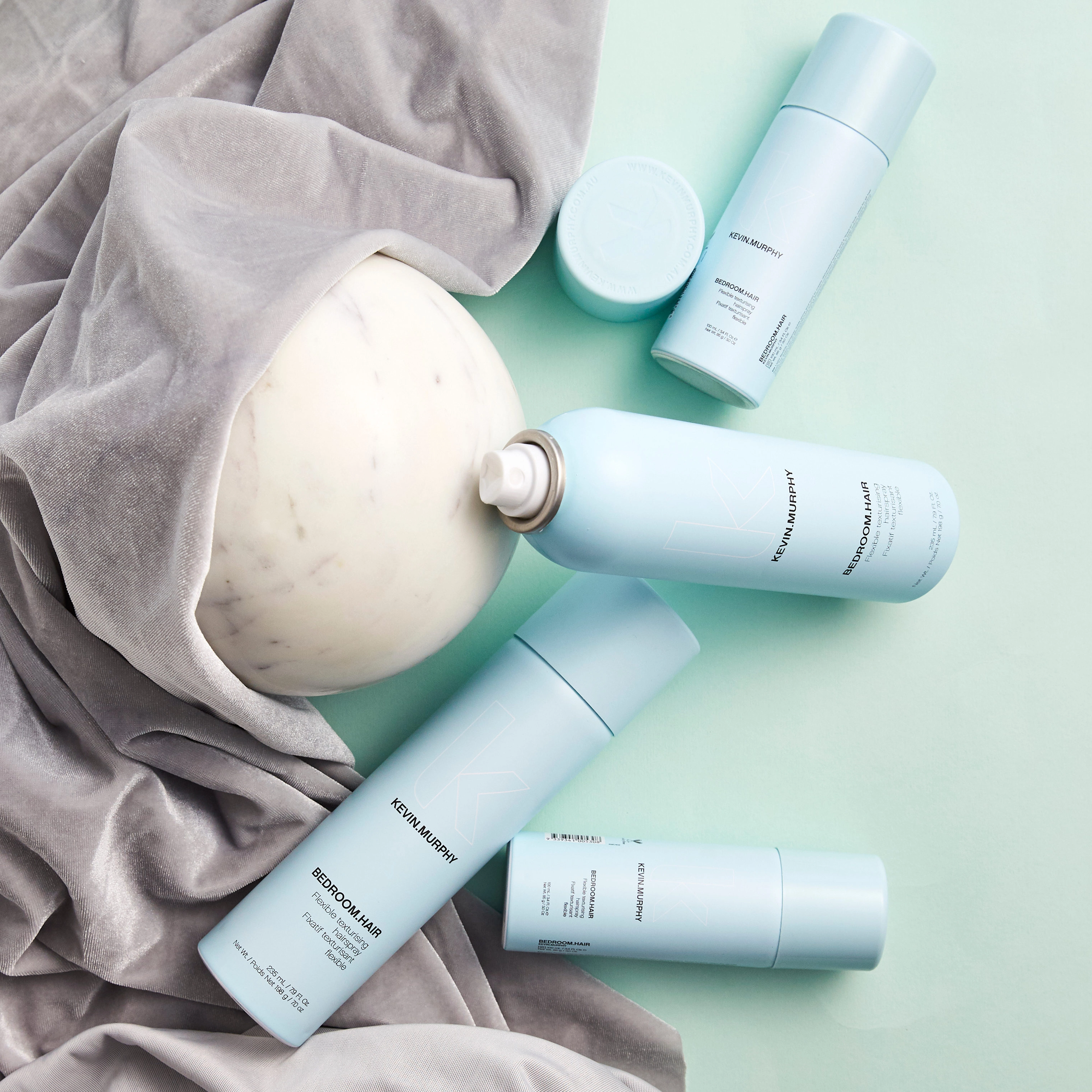 Текстуруючий спрей для волосся з рухомою фіксацією Bedroom.Hair KEVIN.MURPHY Обʼєм 100 мл — фото 3