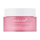 Капсульний крем з колагеном та полінуклеотидами PDRN Pink Collagen Capsule Cream MEDICUBE Вага 55 г