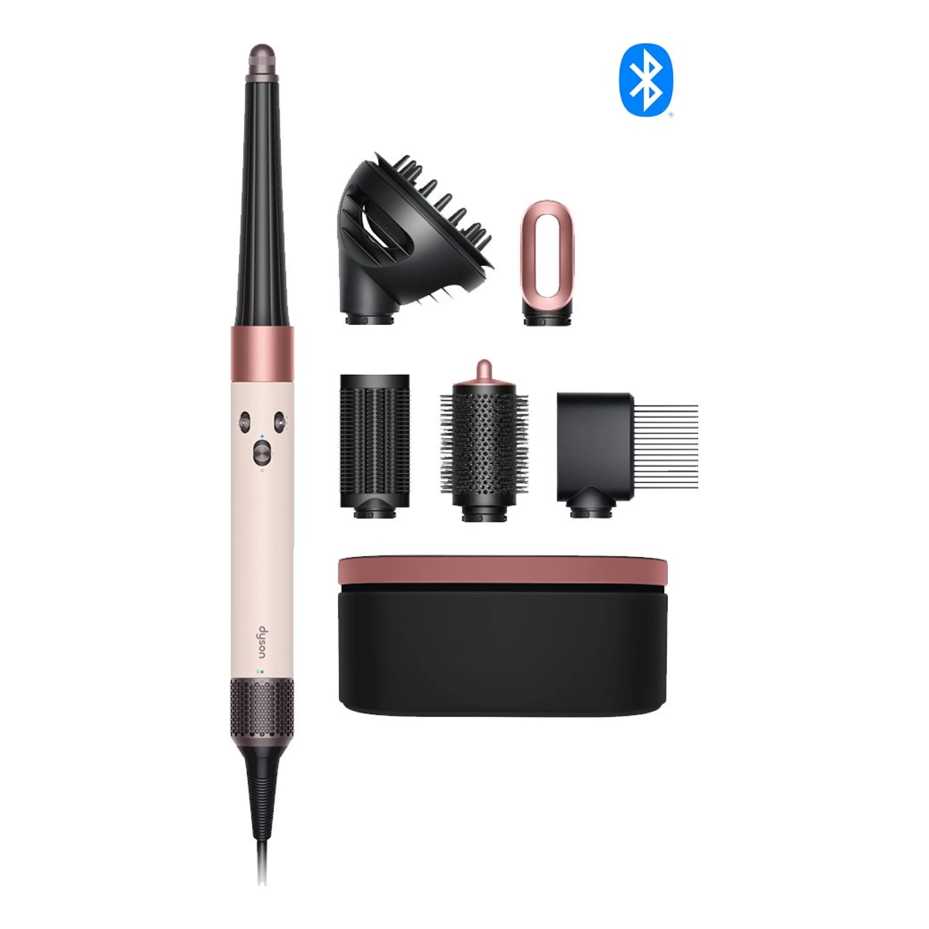 Стайлер для волосся Airwrap i.d. Curly+Coily HS08 T3/T4 Ceramic Pink/Rose Gold DYSON
