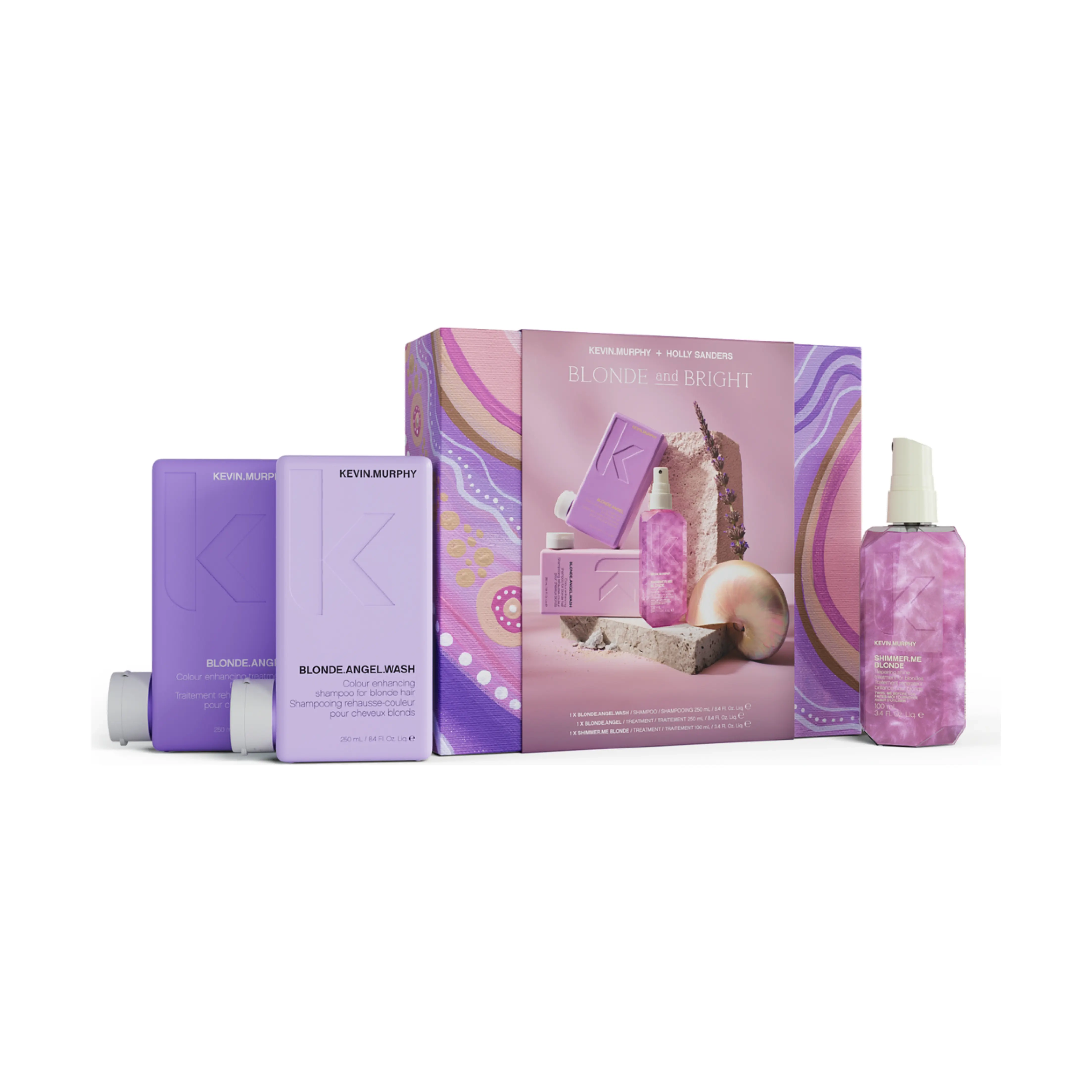 Набор для сияния и поддержания цвета светлых волос Blonde And Bright KEVIN.MURPHY