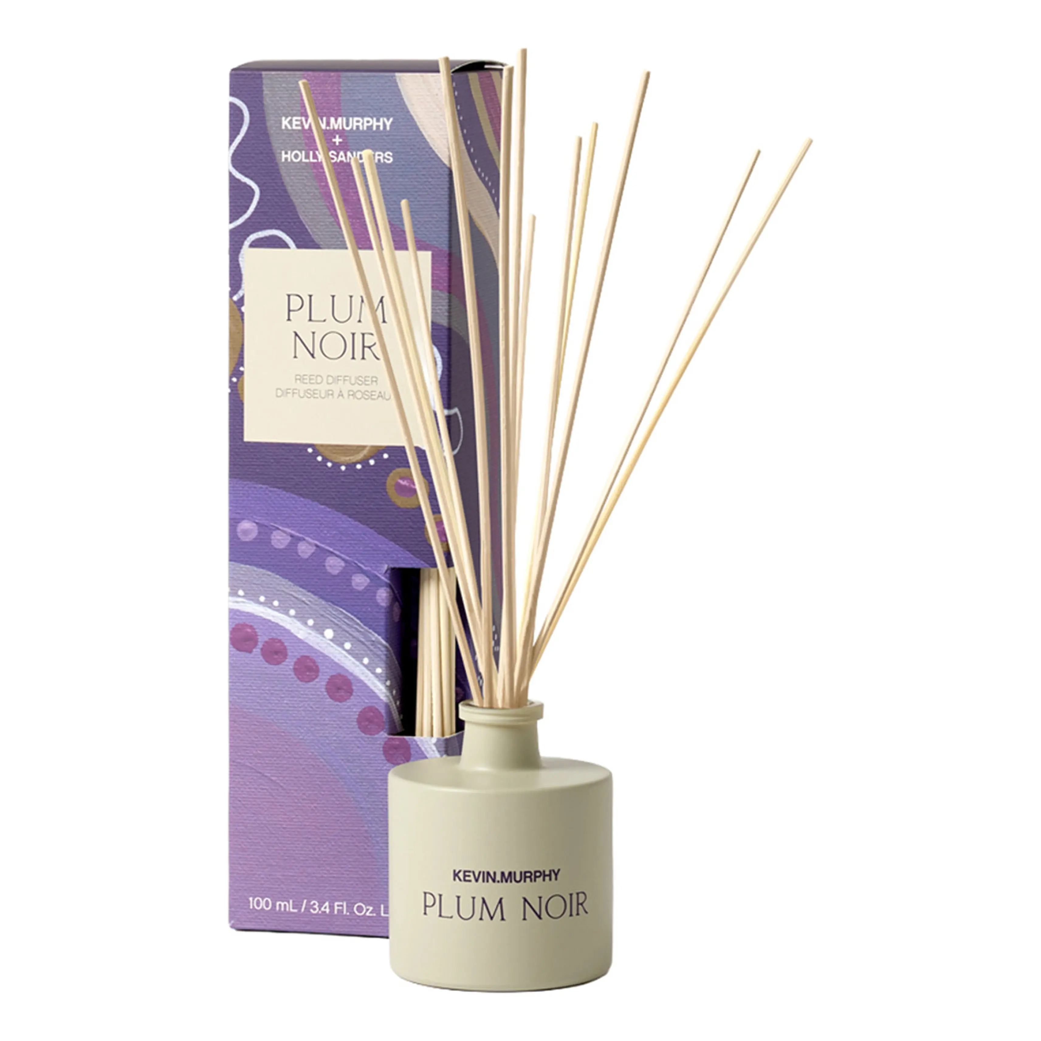 Лимитированный аромадифузор Plum Noir Reed Diffuser KEVIN.MURPHY Объем 100 мл
