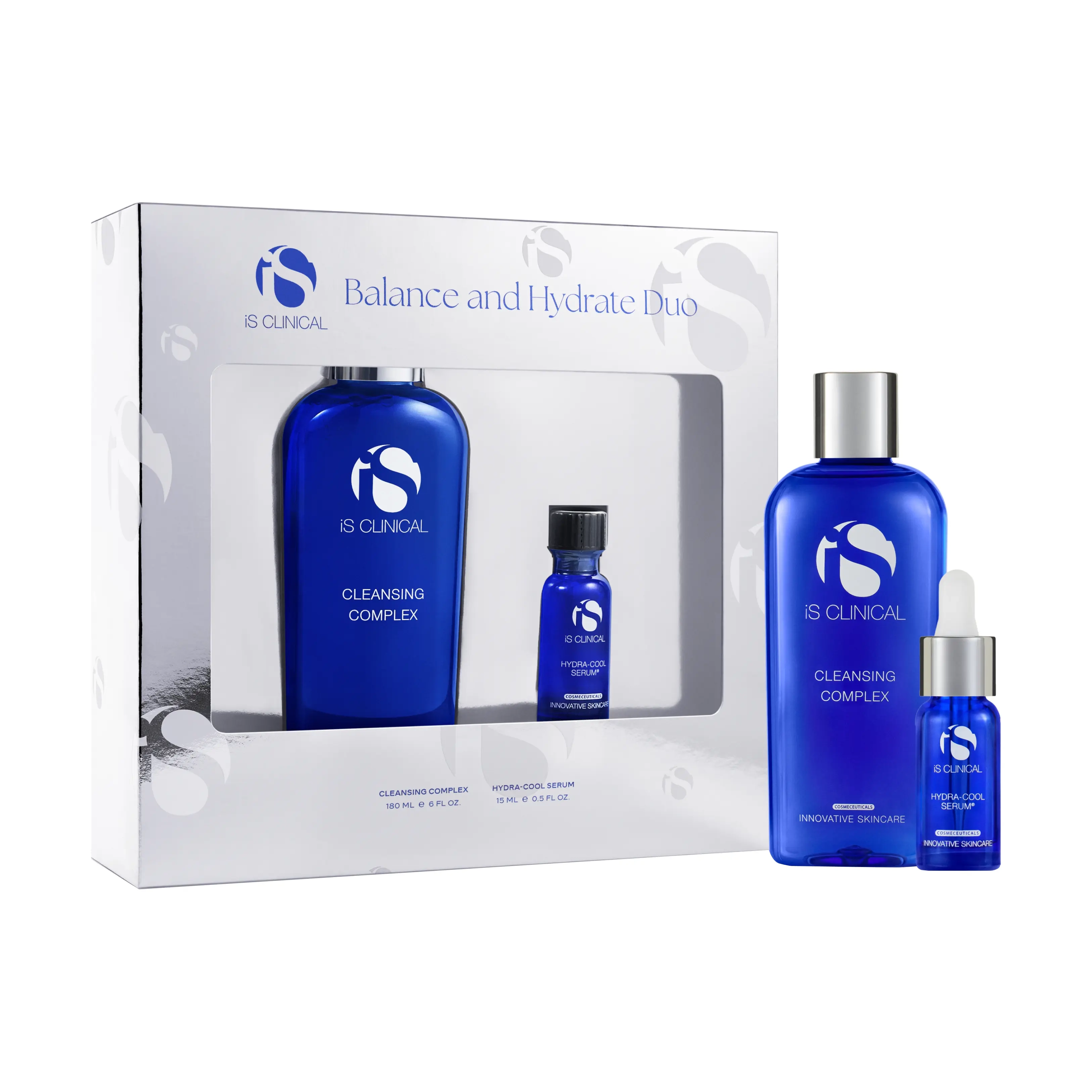 Набір для щоденного очищення та зволоження шкіри Balance And Hydrate Duo Holiday Kit IS CLINICAL