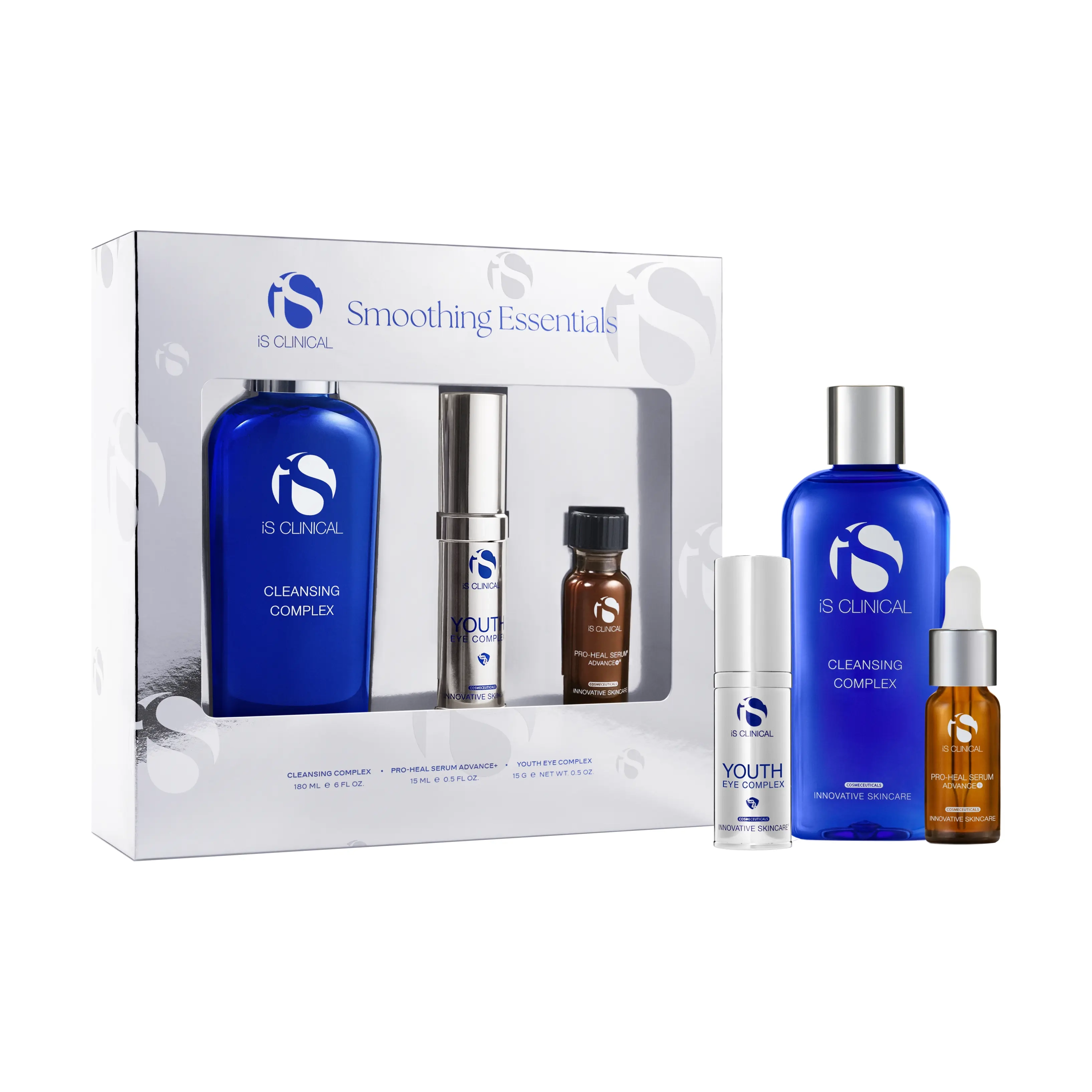 Набор для укрепления и омоложения кожи Smoothing Essentials Holiday Kit IS CLINICAL