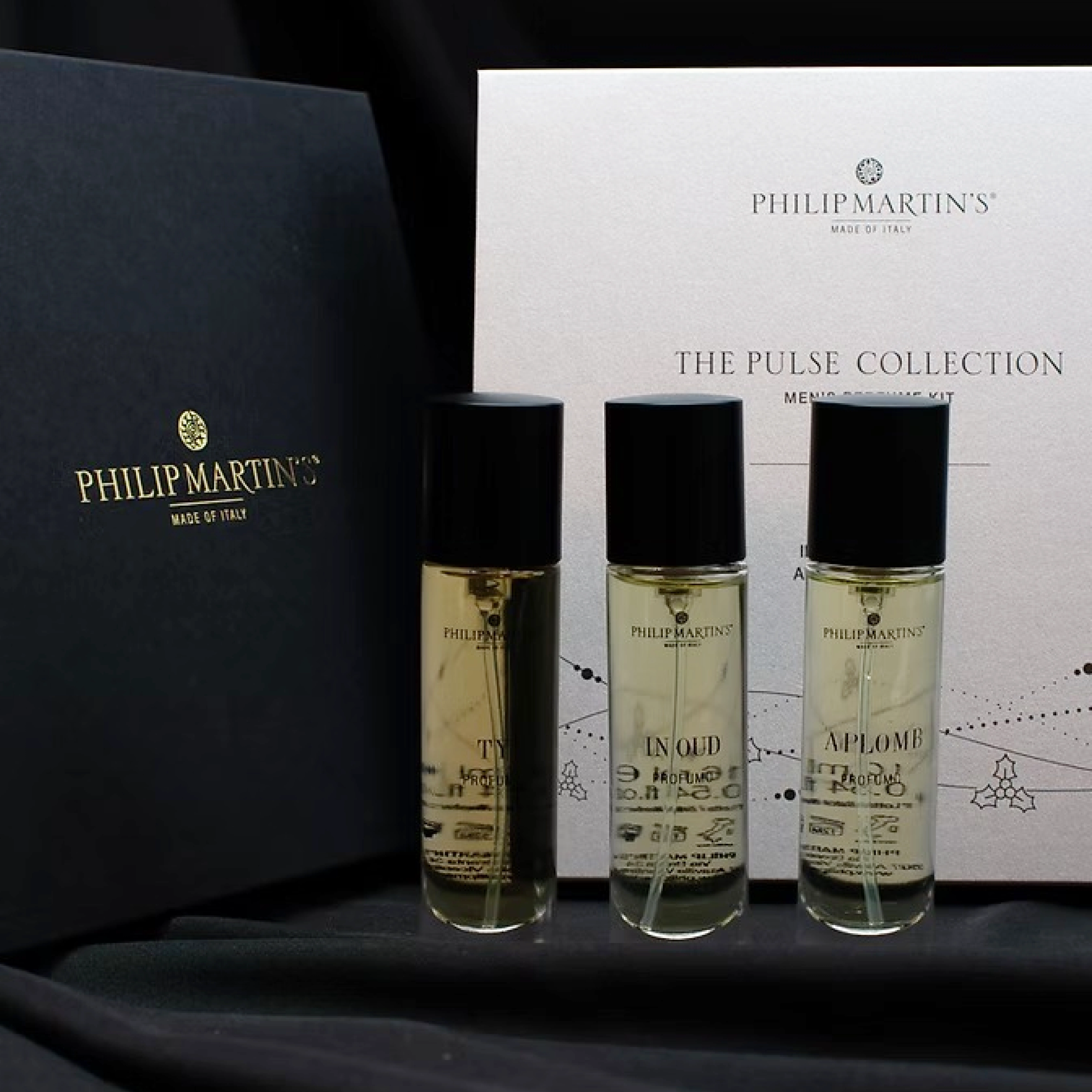 Подарунковий набір чоловічої парфумерії The Pulse Collection Men's Perfume Kit PHILIP MARTIN`S — фото 2