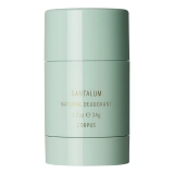Натуральний дезодорант з ароматом сандалового дерева Natural Deodorant "Santalum" CORPUS Вага 34 г