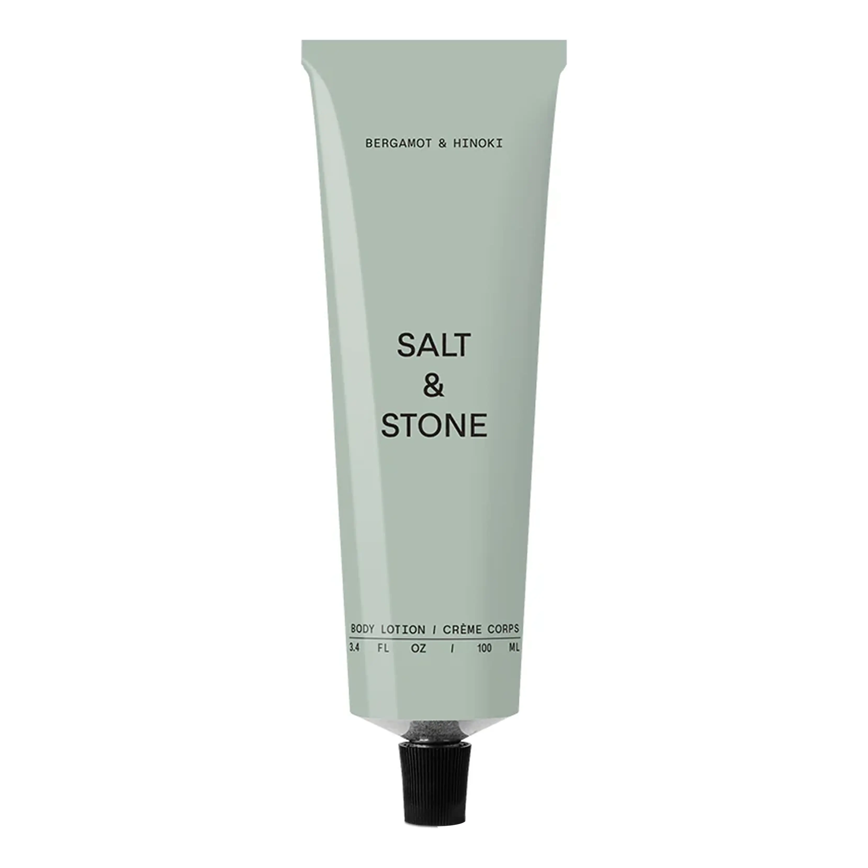 Зволожуючий лосьйон для тіла з ароматом бергамоту та хінокі Body Lotion Bergamot & Hinoki SALT & STONE Обʼєм 100 мл