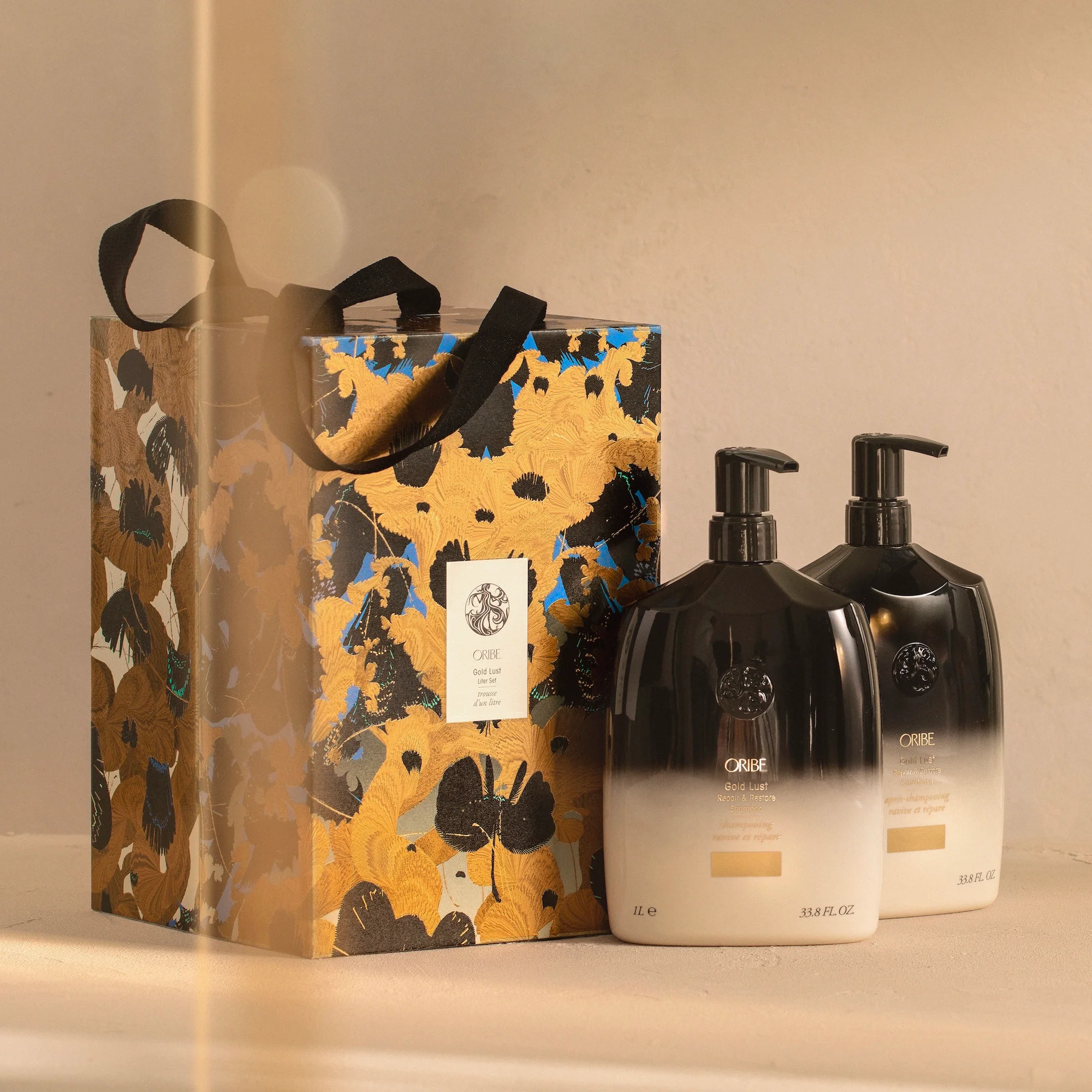 Праздничный набор "Роскошь золота" XL Gold Lust Holiday Collection Liter Set ORIBE — фото 2