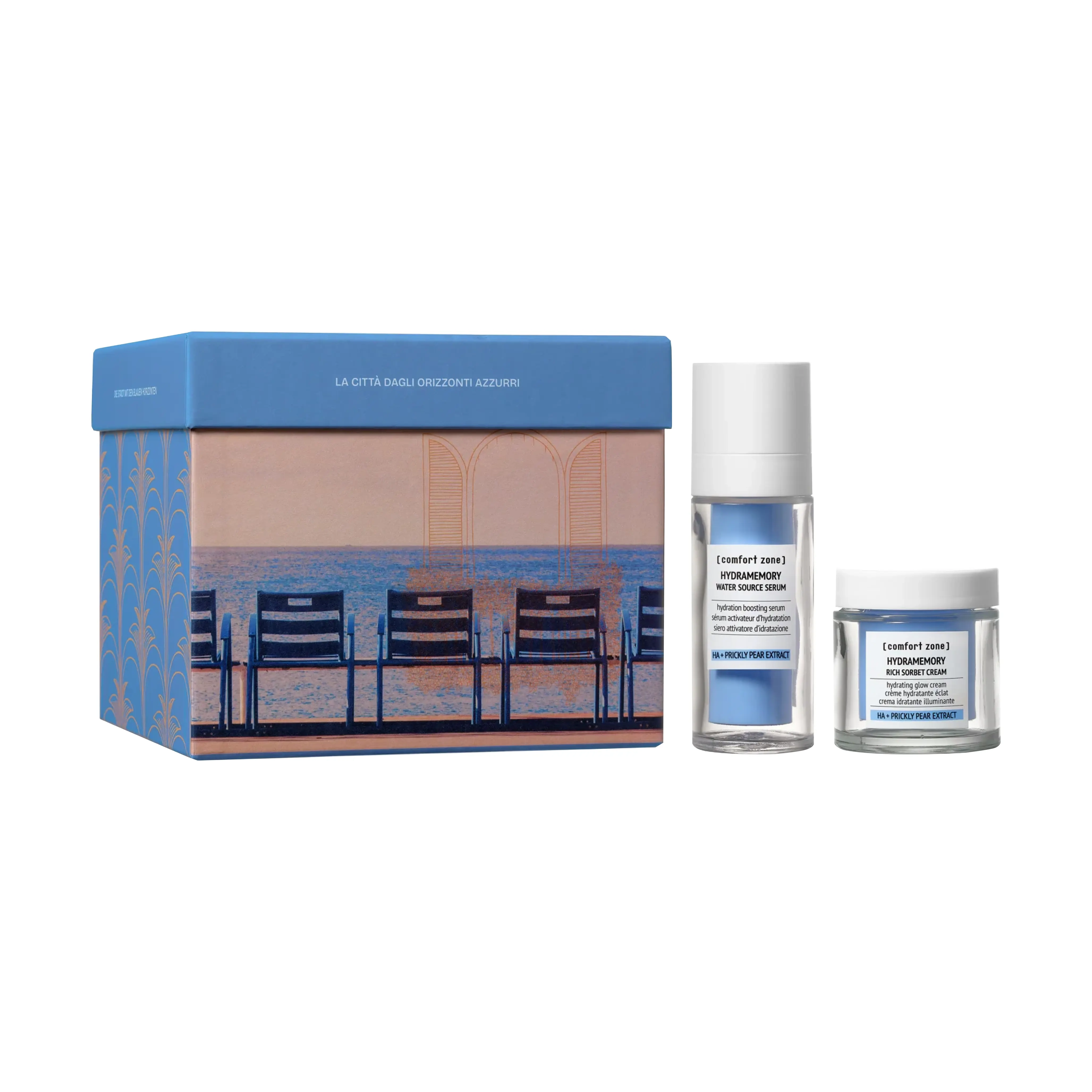 Набір для глибокого зволоження та сяйва шкіри The City Of Blue Horizons Kit COMFORT ZONE