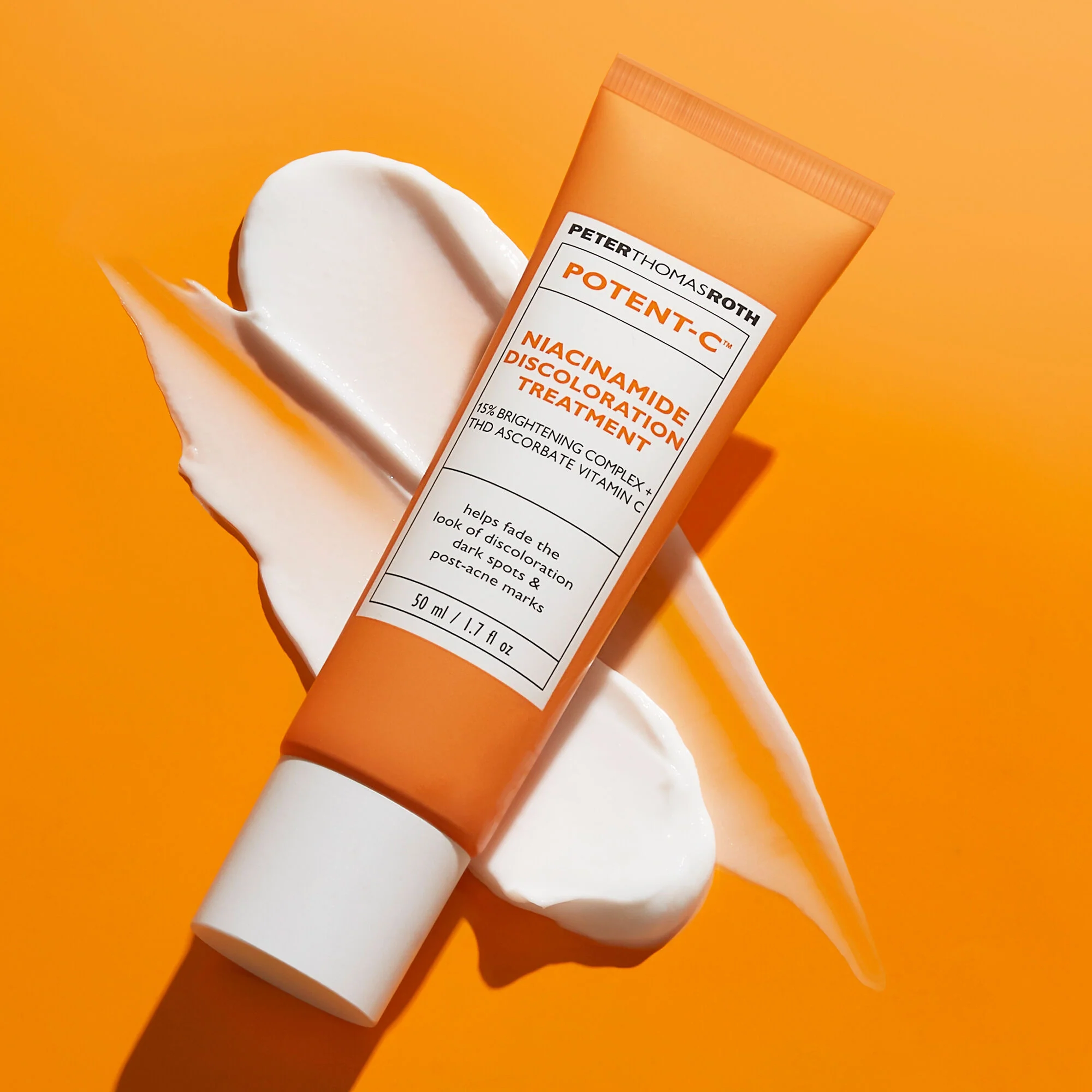 Осветляющий крем-гель с ниацинамидом и витамином С Potent-C Niacinamide Discoloration Treatment PETER THOMAS ROTH Объем 50 мл — фото 6