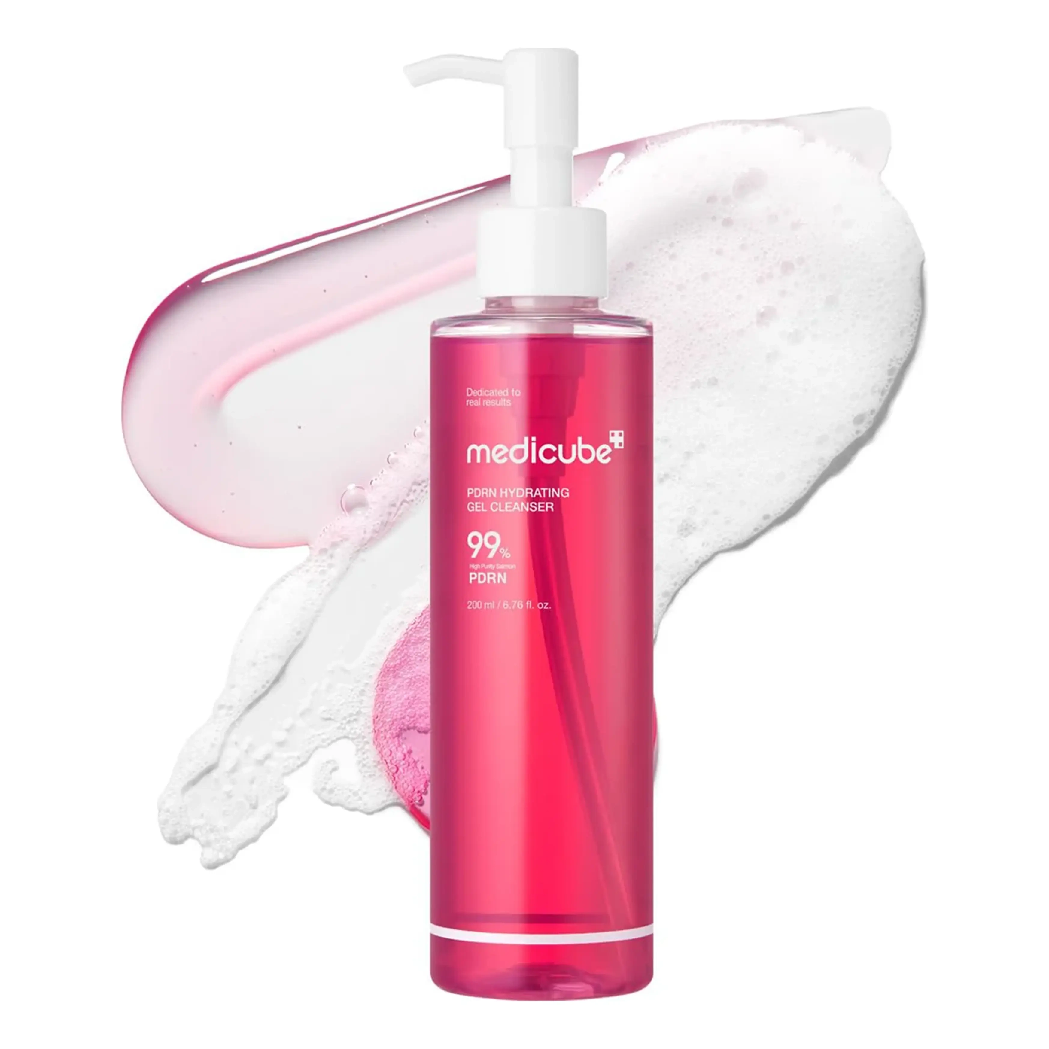 Увлажняющий гель для умывания с полинуклеотидами PDRN Hydrating Gel Cleanser MEDICUBE Объем 200 мл