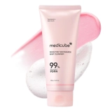 Очищувальна пінка з полінуклеотидами та ніацинамідом PDRN Pink Niacinamide Whip Cleanser MEDICUBE Обʼєм 120 мл