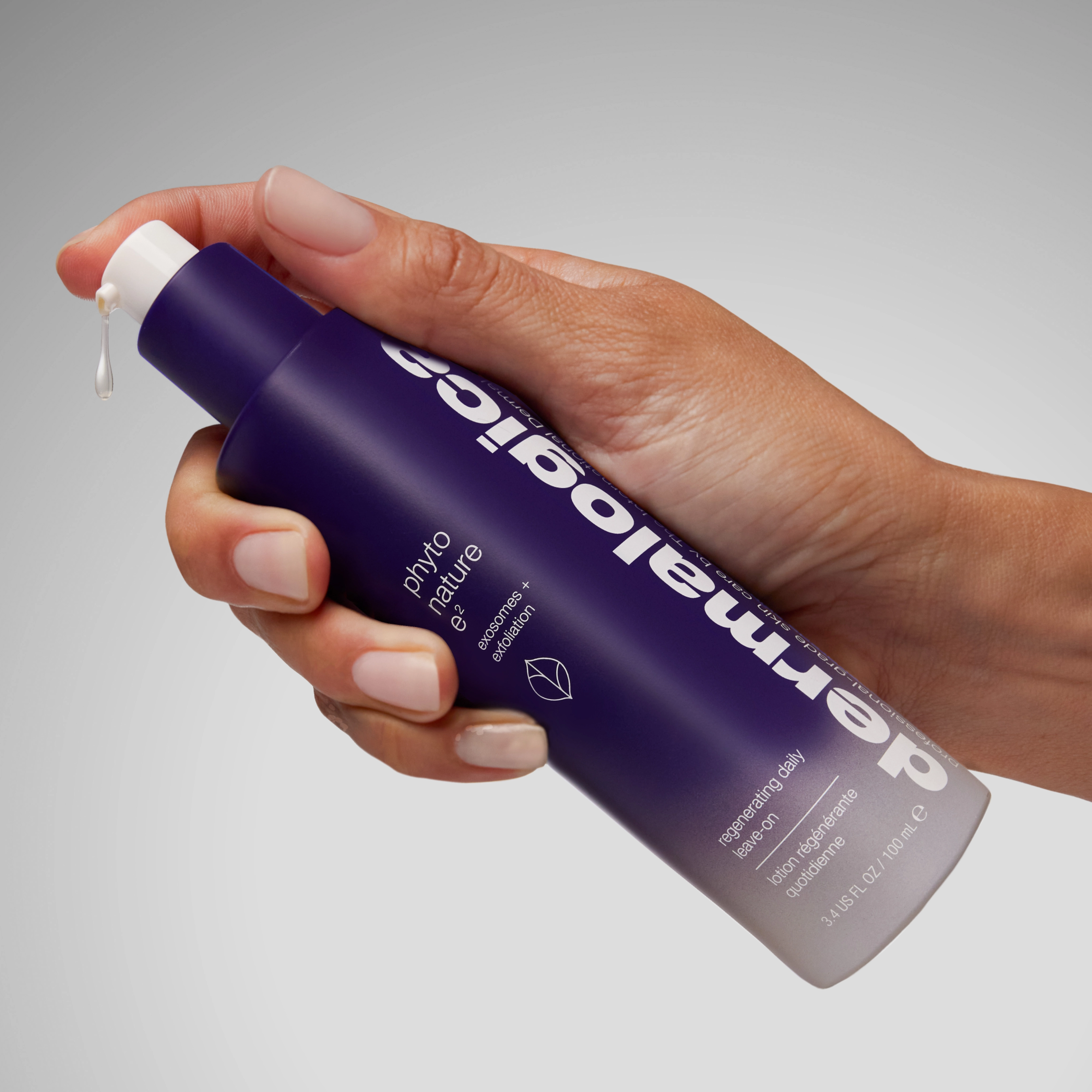 Фітоактивна сироватка з екзосомами та ферментами Phyto Nature E² Regenerating Daily Exosome Leave-On Treatment DERMALOGICA Обʼєм 100 мл — фото 3