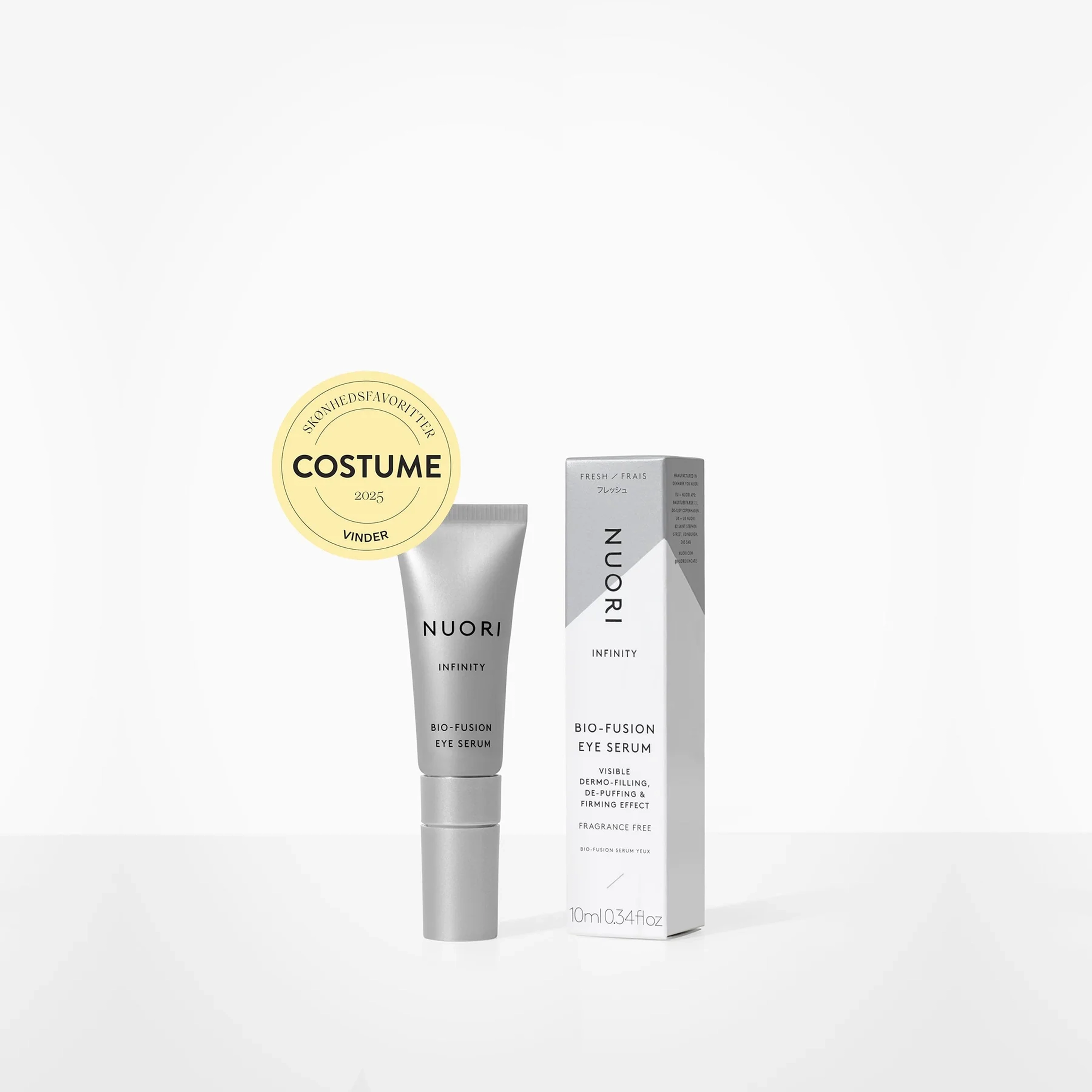 Інтенсивна сироватка для шкіри навколо очей Infinity Bio-Fusion Eye Serum NUORI Обʼєм 10 мл — фото 6