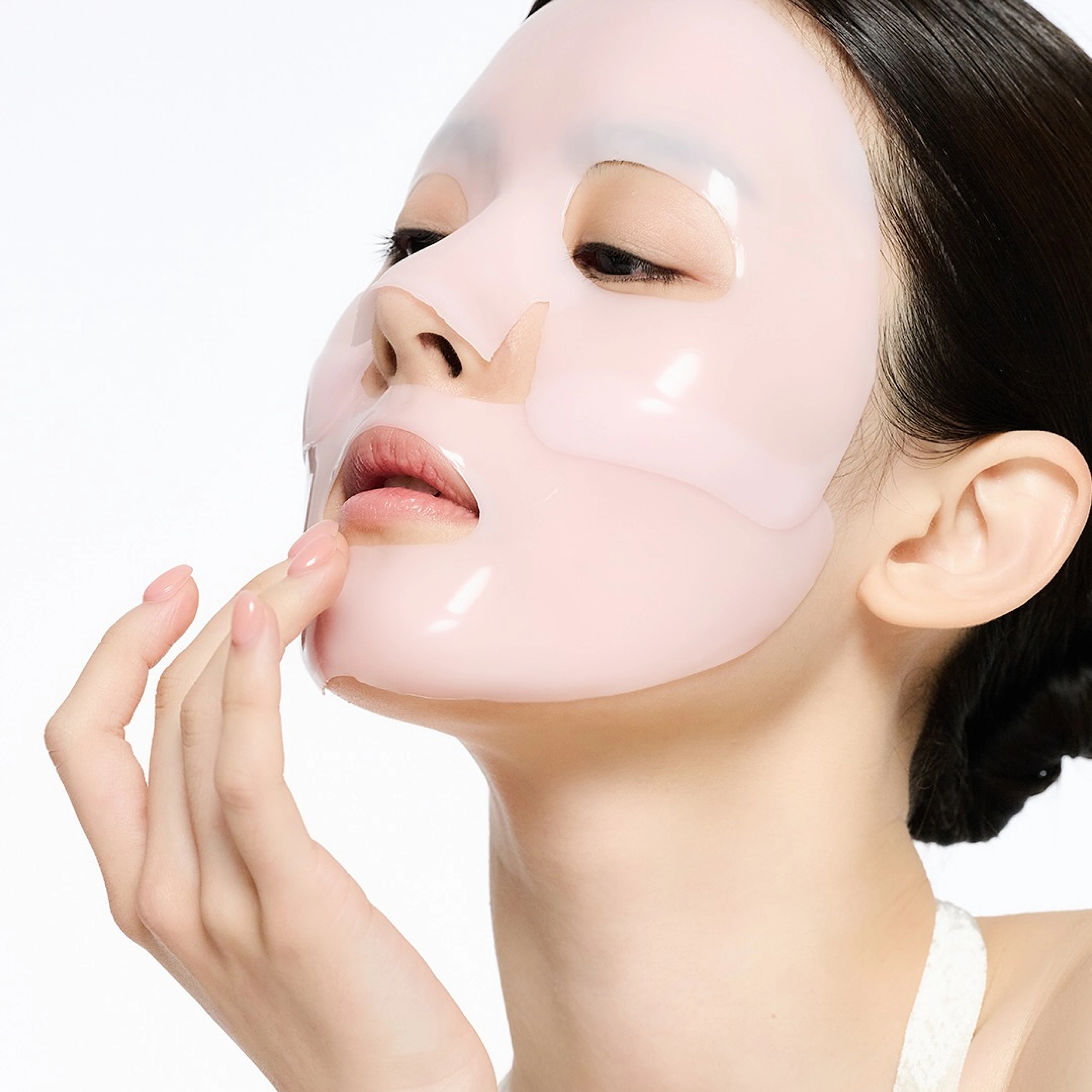 Гідрогелева маска для пружності та сяйва шкіри Lucy PDRN Glow Collagen Hydrogel Mask KEYTH — фото 2