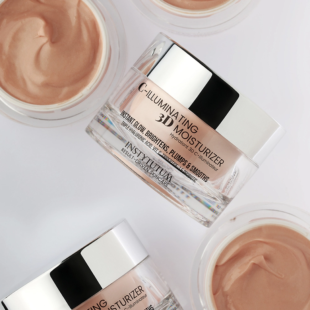 Зволожуючий крем з ефектом сяяння C-Illuminating 3D Moisturizer INSTYTUTUM Обʼєм 50 мл — фото 3