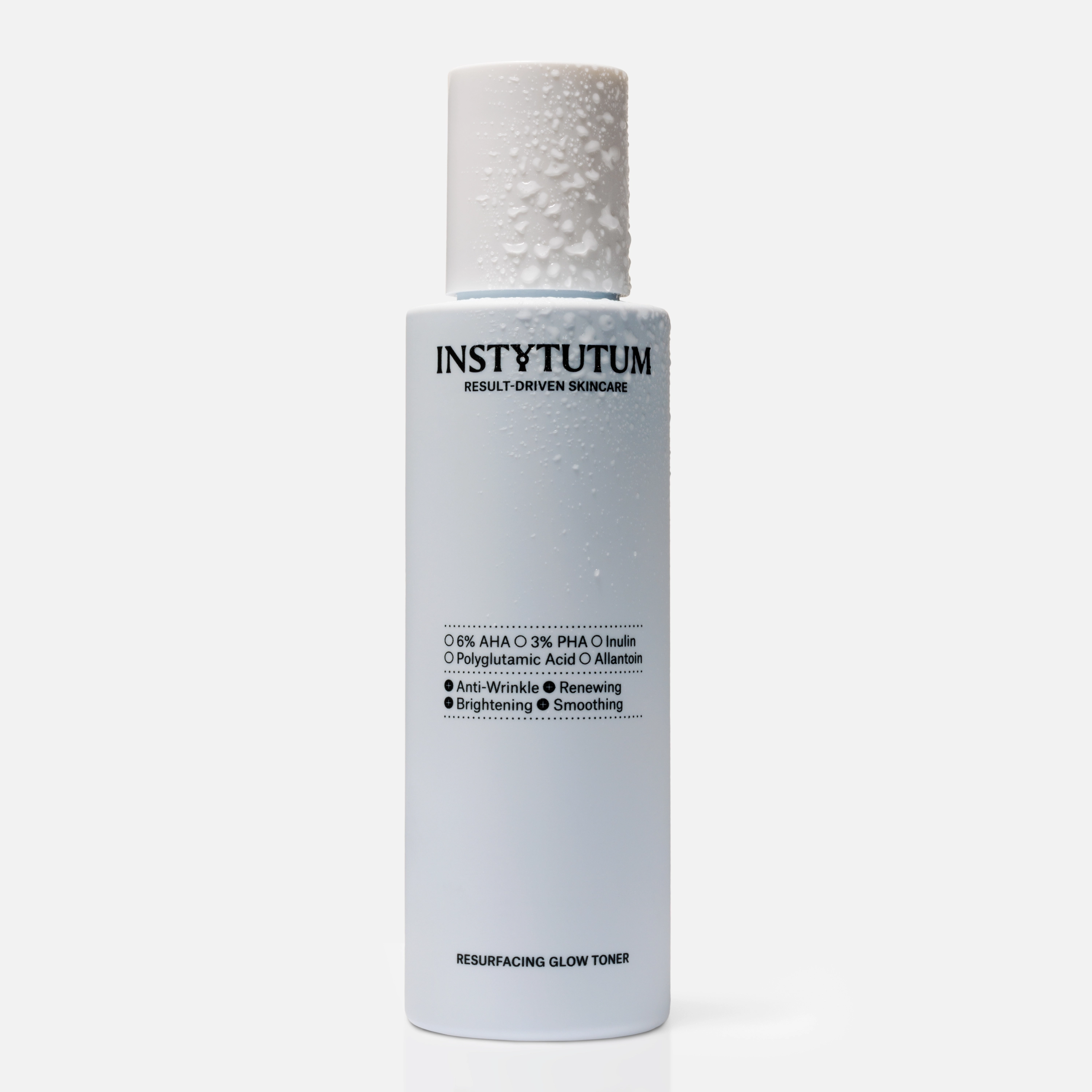Тонер з AHA та PHA кислотами для оновлення та вирівнювання тону шкіри Resurfacing Glow Toner INSTYTUTUM Обʼєм 100 мл — фото 2