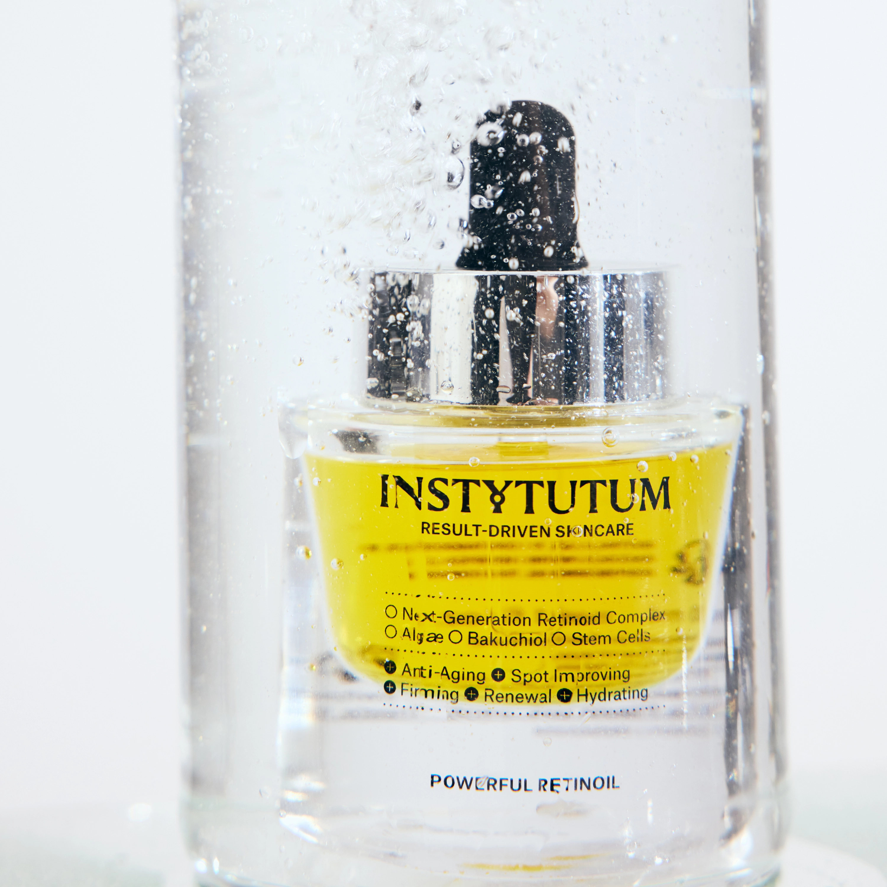 Концентрована олія з ретиноїдом для обличчя та тіла Powerful RetinOil INSTYTUTUM Обʼєм 30 мл — фото 6