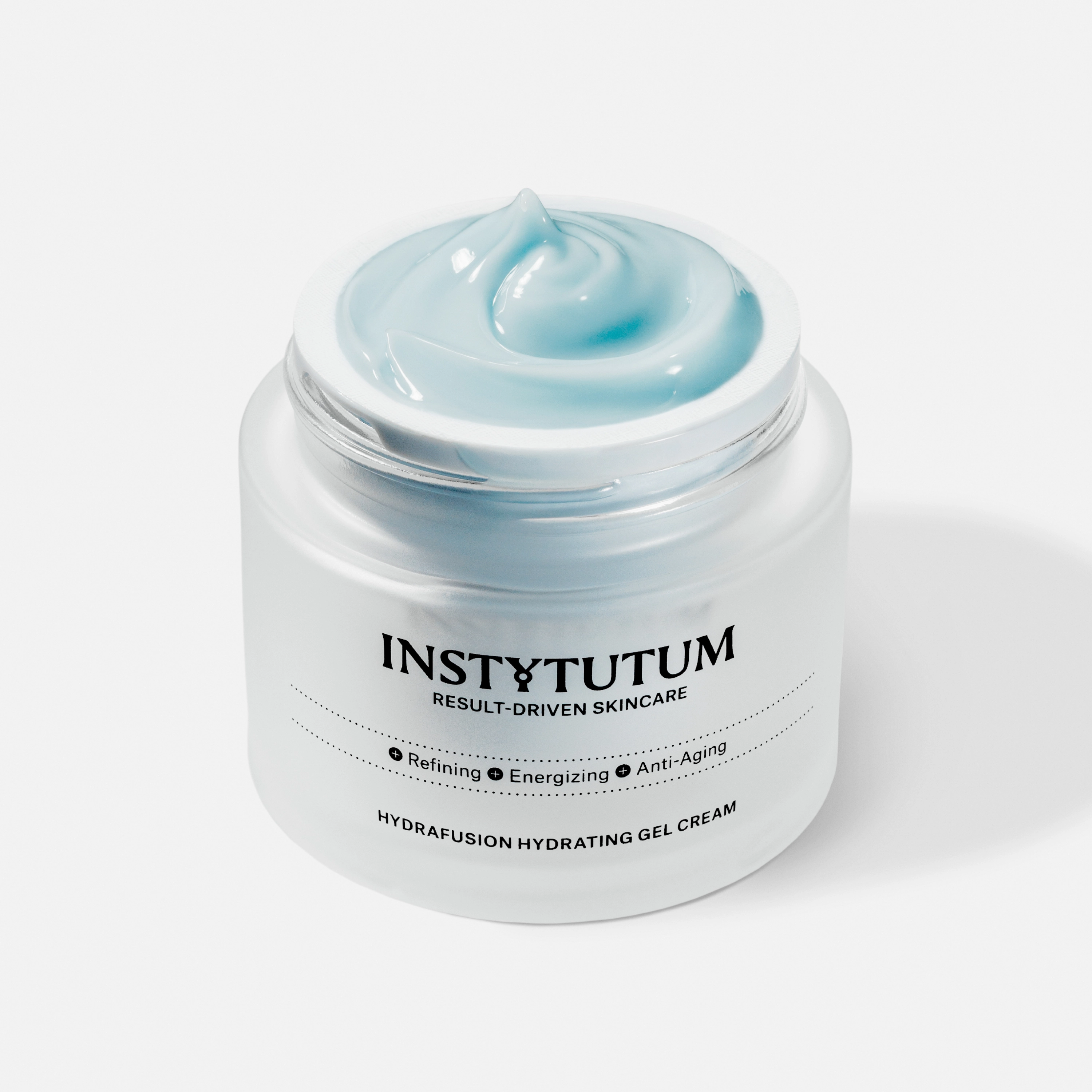 Зволожувальний крем-гель з 4 типами гіалуронової кислоти HydraFusion Hydrating Gel Cream INSTYTUTUM Обʼєм 50 мл — фото 3
