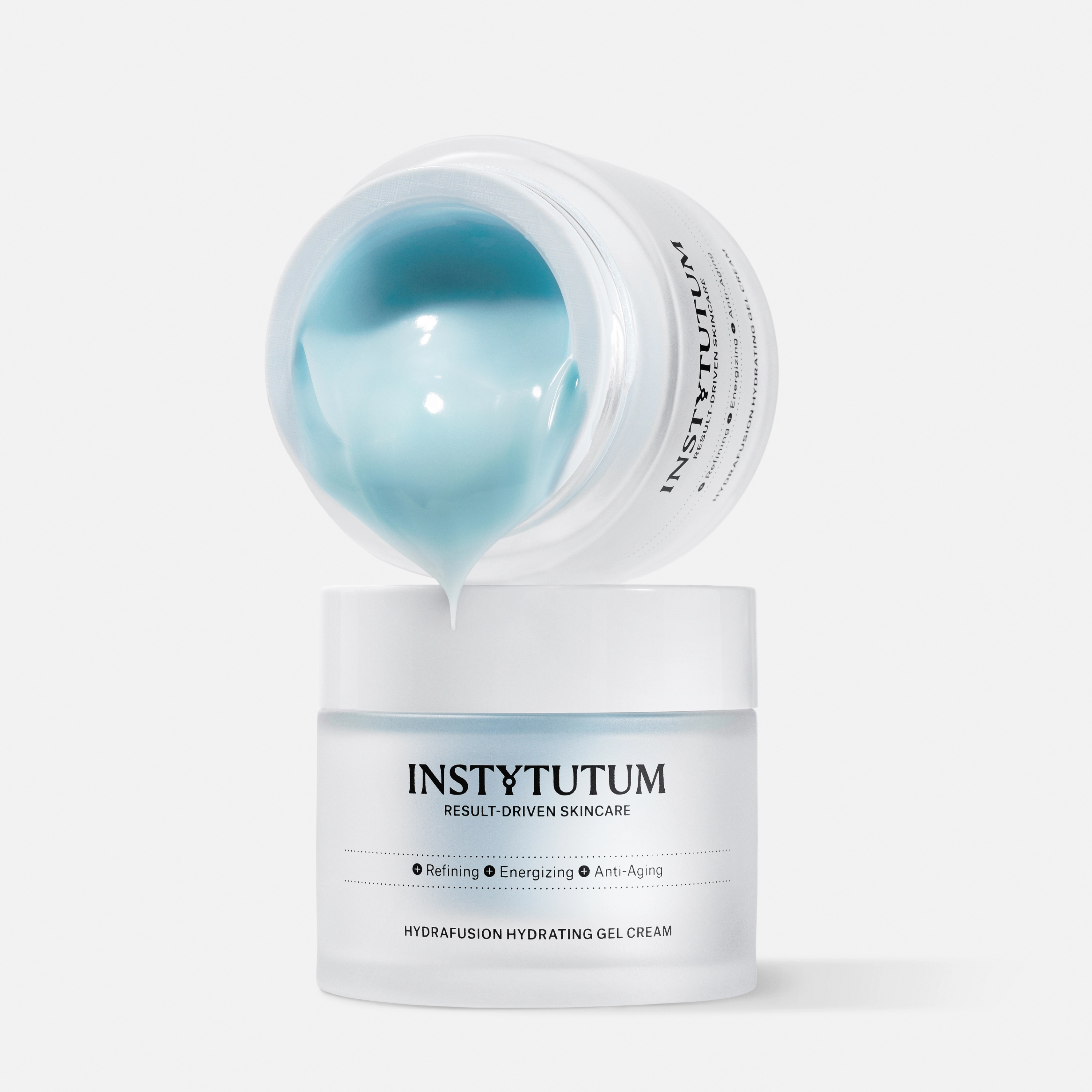 Зволожувальний крем-гель з 4 типами гіалуронової кислоти HydraFusion Hydrating Gel Cream INSTYTUTUM Обʼєм 50 мл — фото 5