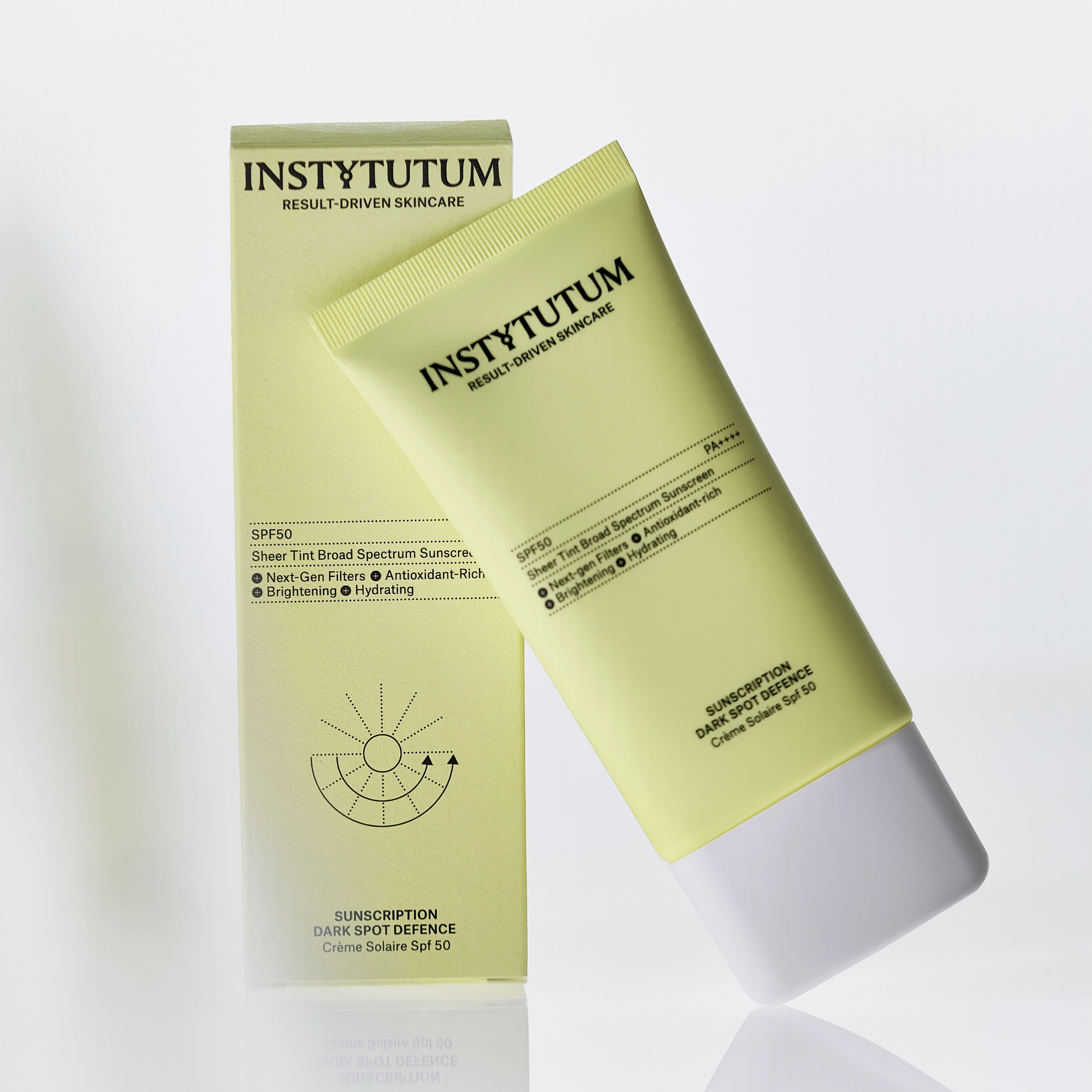 Сонцезахисний крем 3-в-1 Sunscription Dark Spot Defence SPF 50 INSTYTUTUM Обʼєм 50 мл — фото 6