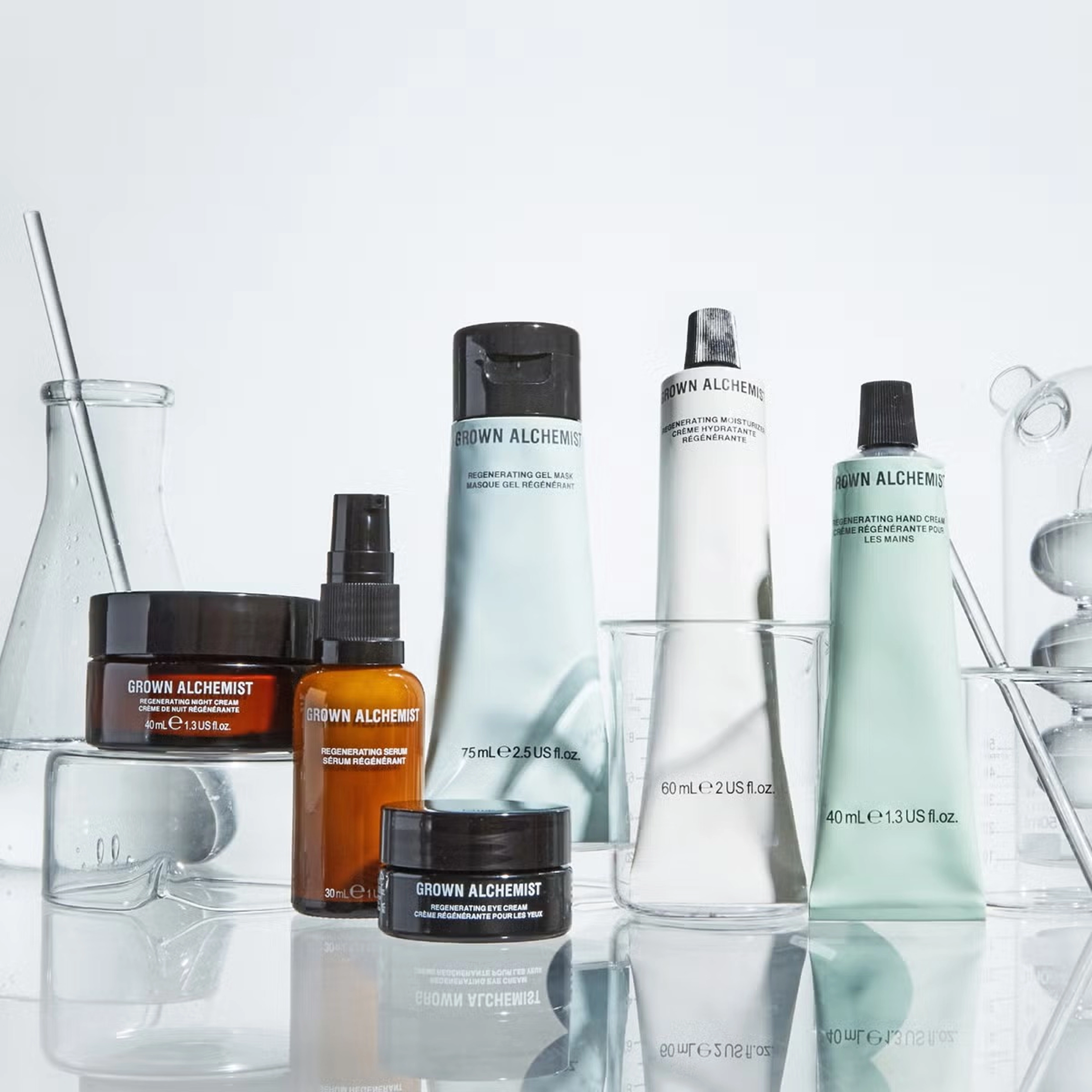 Регенерирующая сыворотка для лица Regenerating Facial Serum GROWN ALCHEMIST Объем 30 мл — фото 5
