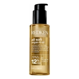 Олійка для блиску сухого та ламкого волосся All Soft Argan-6 Oil REDKEN Обʼєм 100 мл