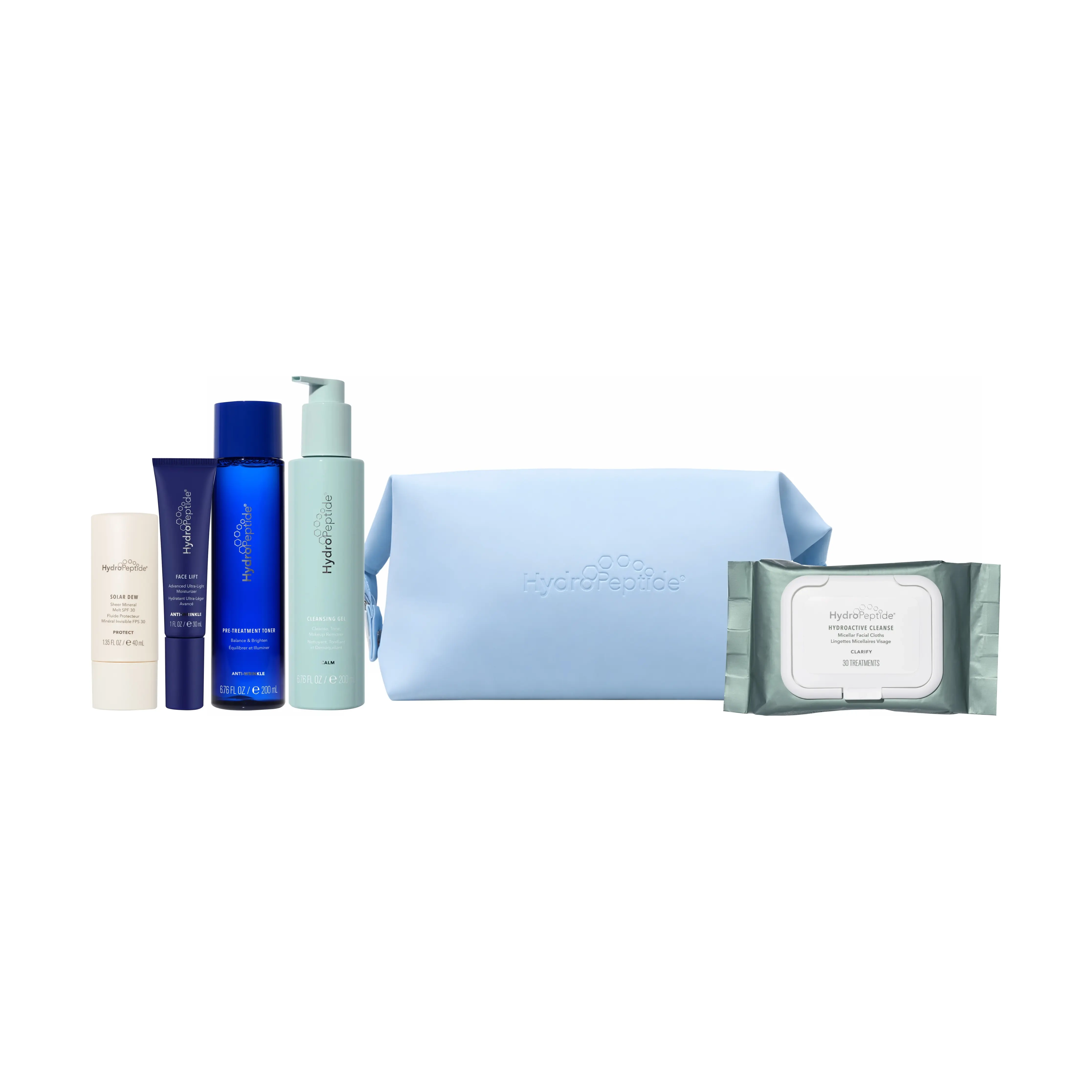 Набор для ежедневного ухода за кожей лица и защиты от солнца Everyday Ritual HYDROPEPTIDE