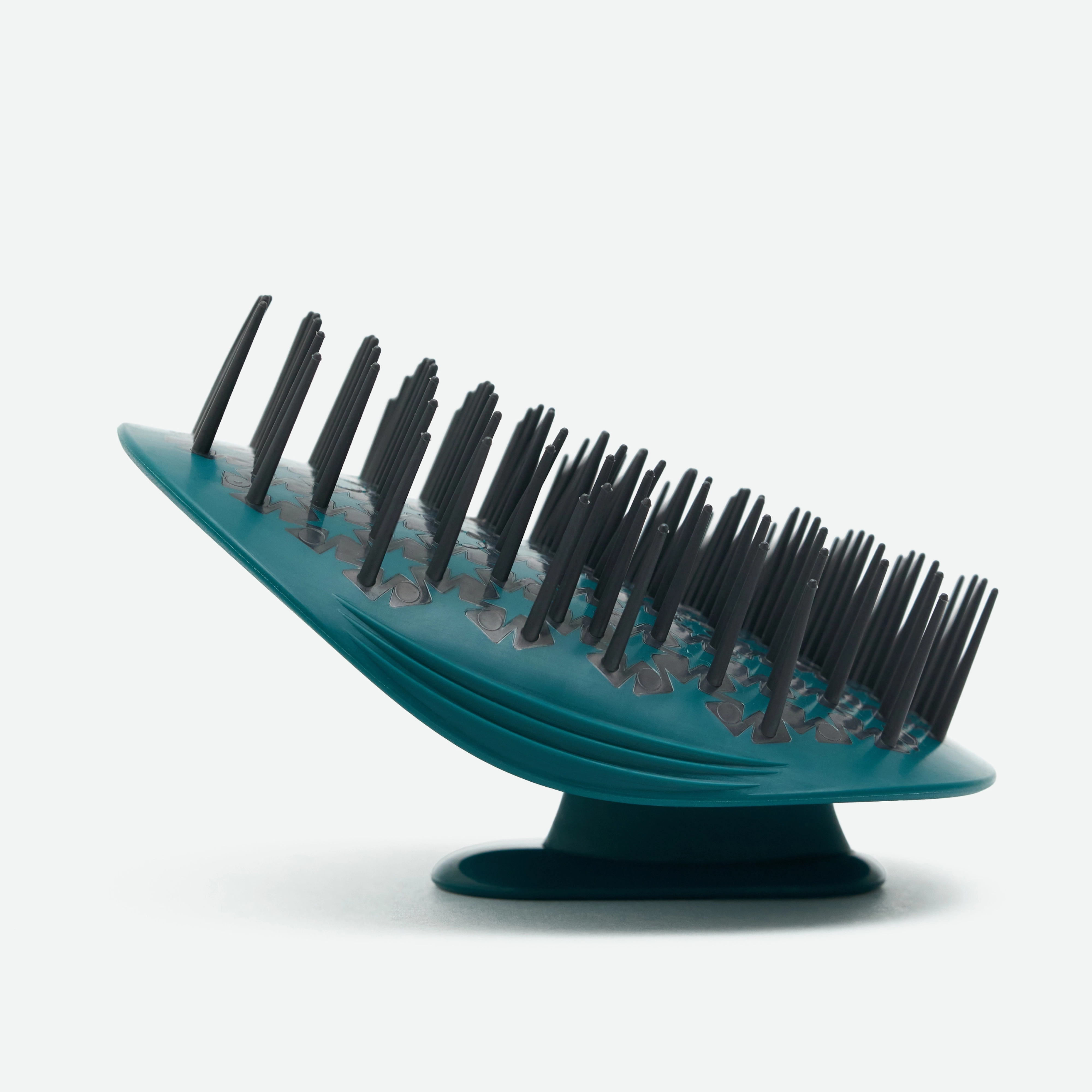Щітка для волосся - Смарагдова Brush Kinks, Coils & Curls Soft Teal MANTA — фото 2
