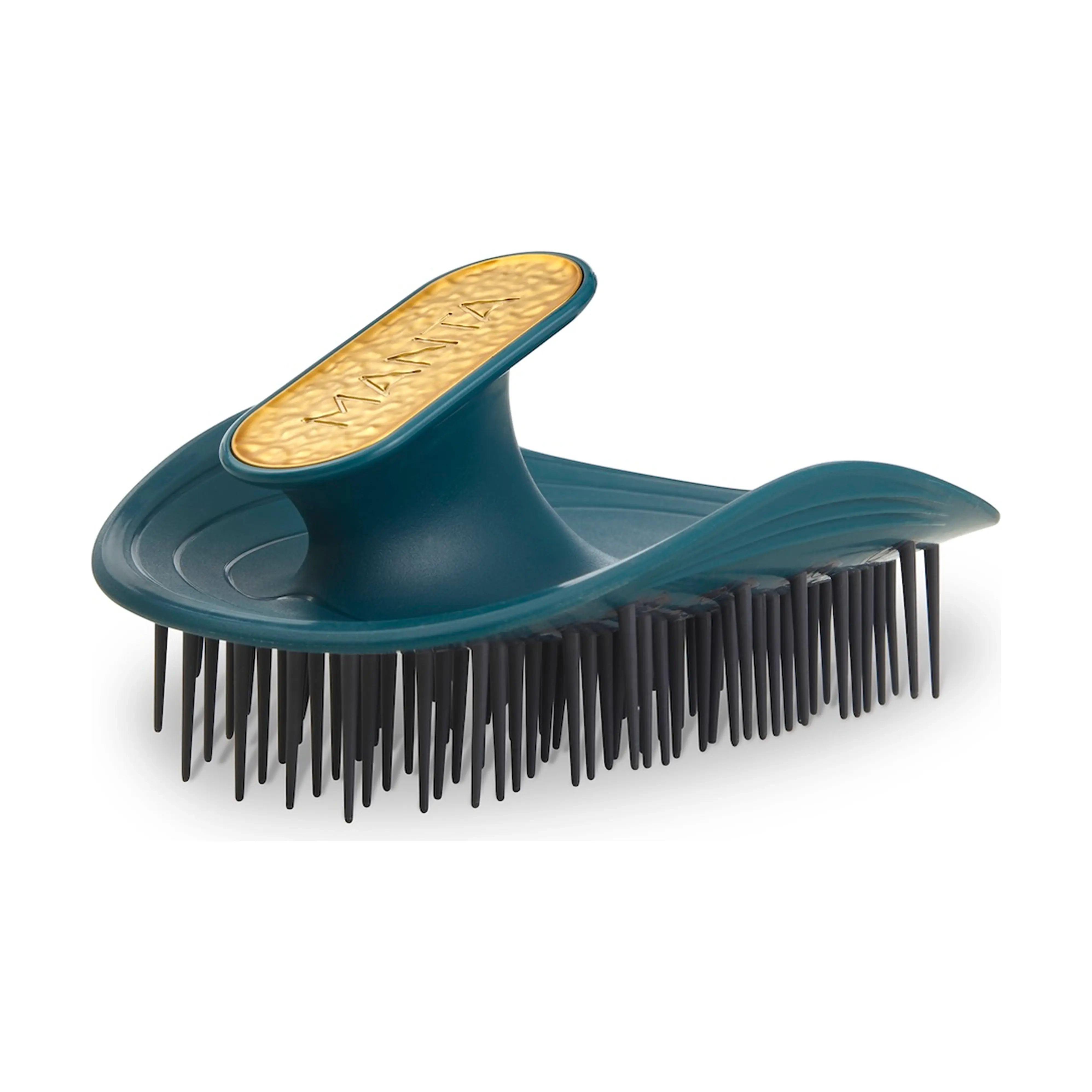 Щітка для волосся - Смарагдова Brush Kinks, Coils & Curls Soft Teal MANTA