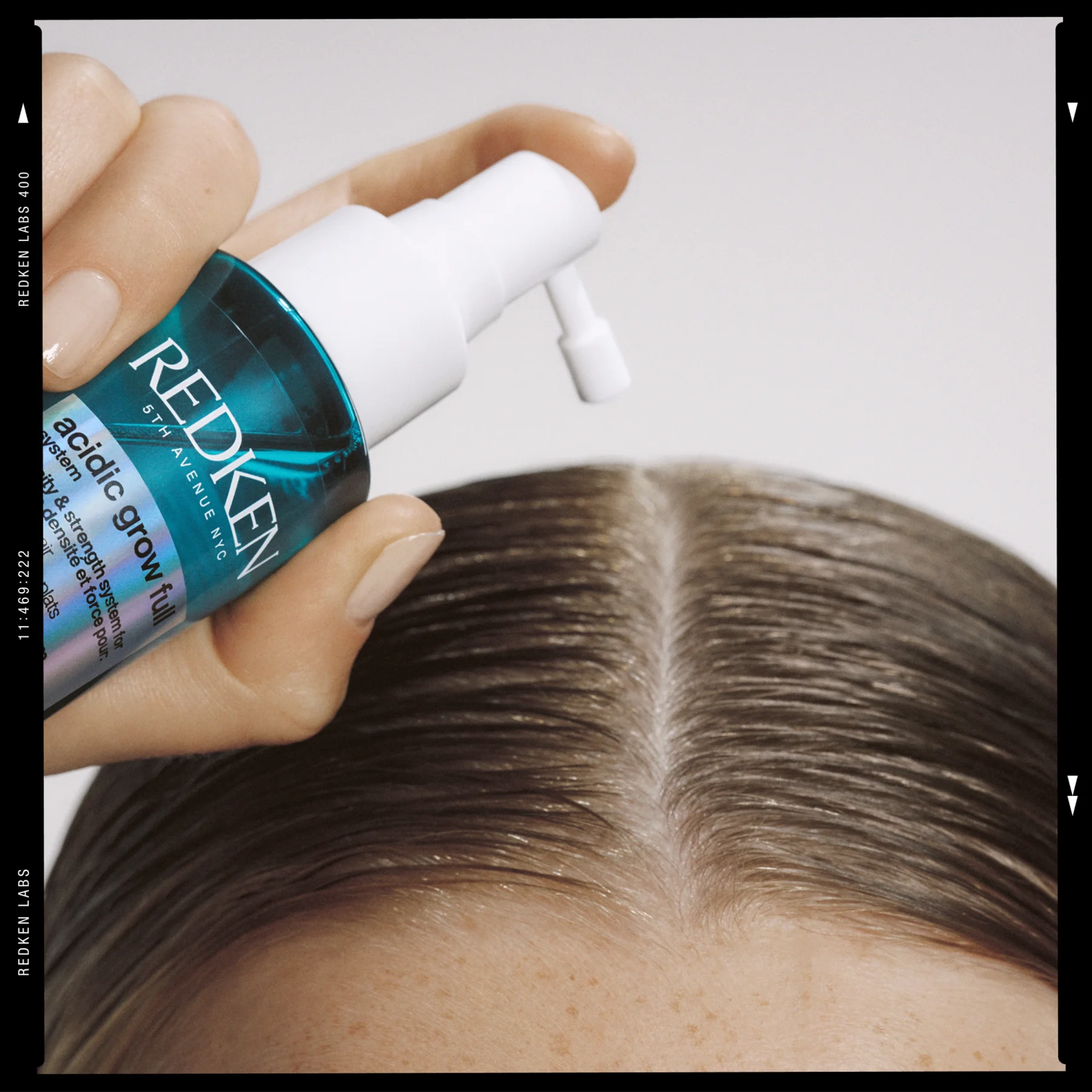 Зміцнювальна сироватка для шкіри голови та густоти волосся Acidic Grow Full System Scalp & Hair Serum REDKEN Обʼєм 100 мл — фото 3